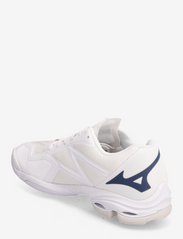 Mizuno - WAVE LIGHTNING Z7 - indoor sports shoes - undyed white/moonlit ocean/peach blue - 2