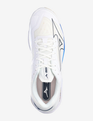 Mizuno - WAVE LIGHTNING Z7 - indoor sports shoes - undyed white/moonlit ocean/peach blue - 3