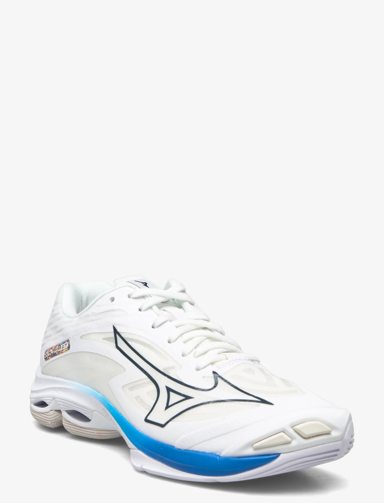 Mizuno - WAVE LIGHTNING Z7 - indoor sports shoes - undyed white/moonlit ocean/peace blue - 0