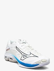 Mizuno - WAVE LIGHTNING Z7 - indoor sports shoes - undyed white/moonlit ocean/peace blue - 0