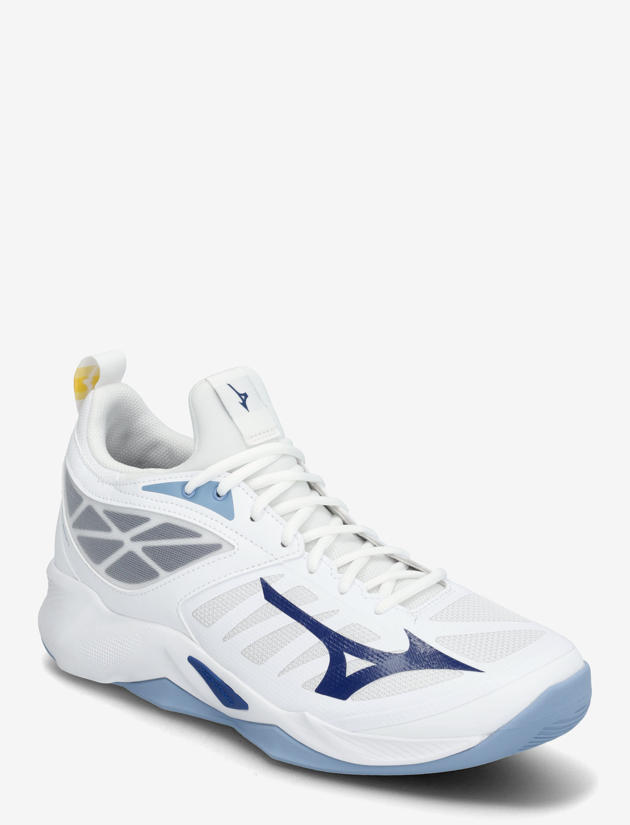Mizuno - WAVE DIMENSION(U) - inomhusskor - white/bellwether blue/bel air blue - 0