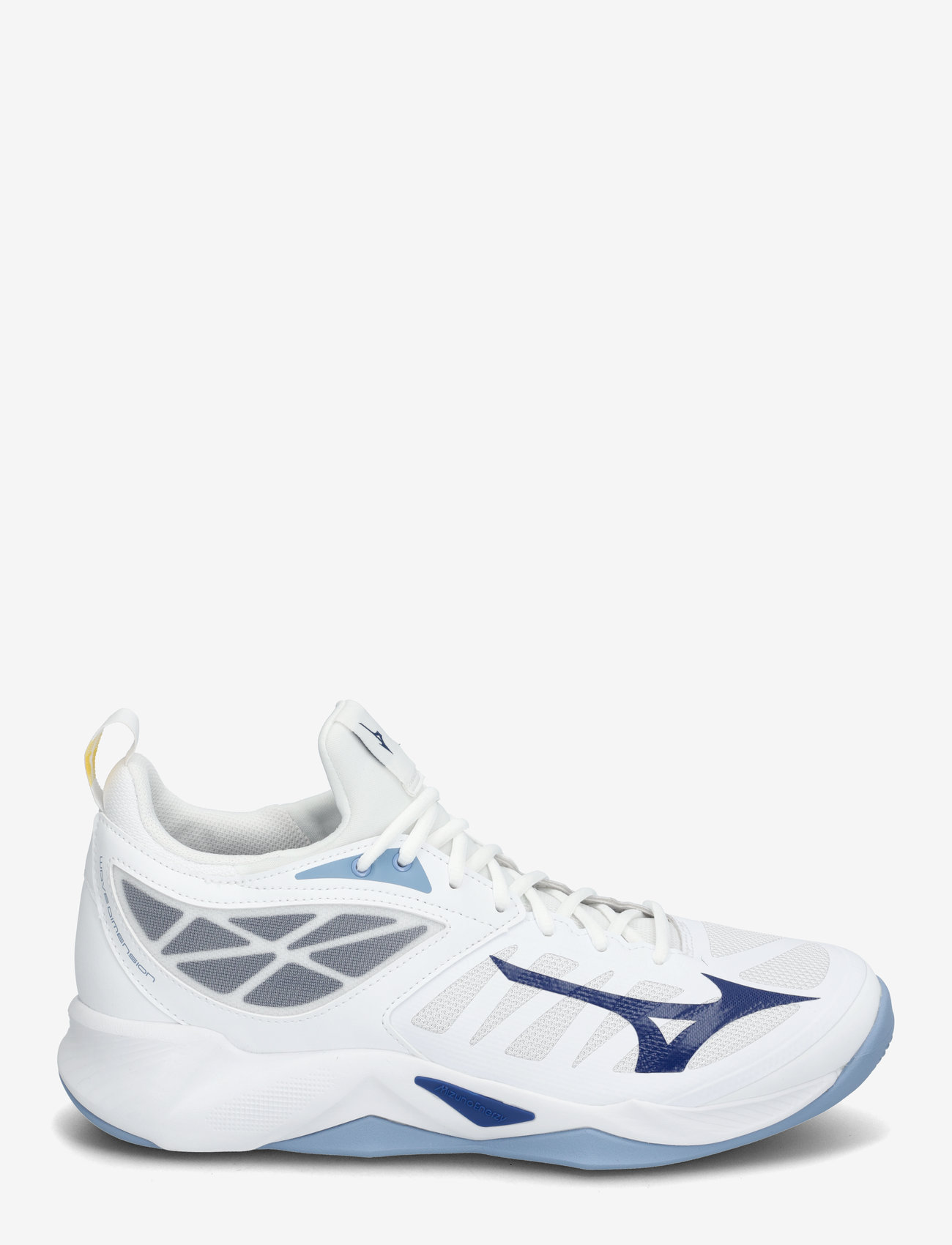 Mizuno - WAVE DIMENSION(U) - inomhusskor - white/bellwether blue/bel air blue - 1
