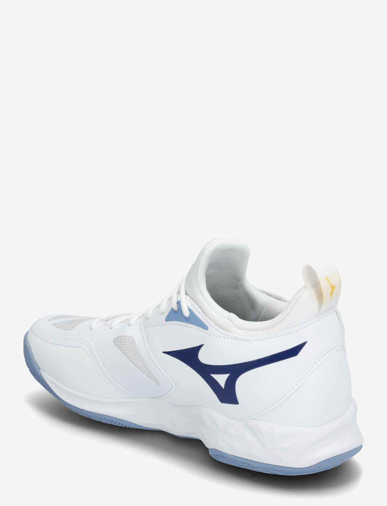 Mizuno - WAVE DIMENSION(U) - inomhusskor - white/bellwether blue/bel air blue - 2