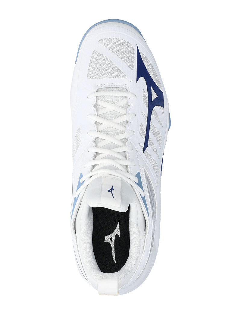 Mizuno - WAVE DIMENSION(U) - inomhusskor - white/bellwether blue/bel air blue - 3