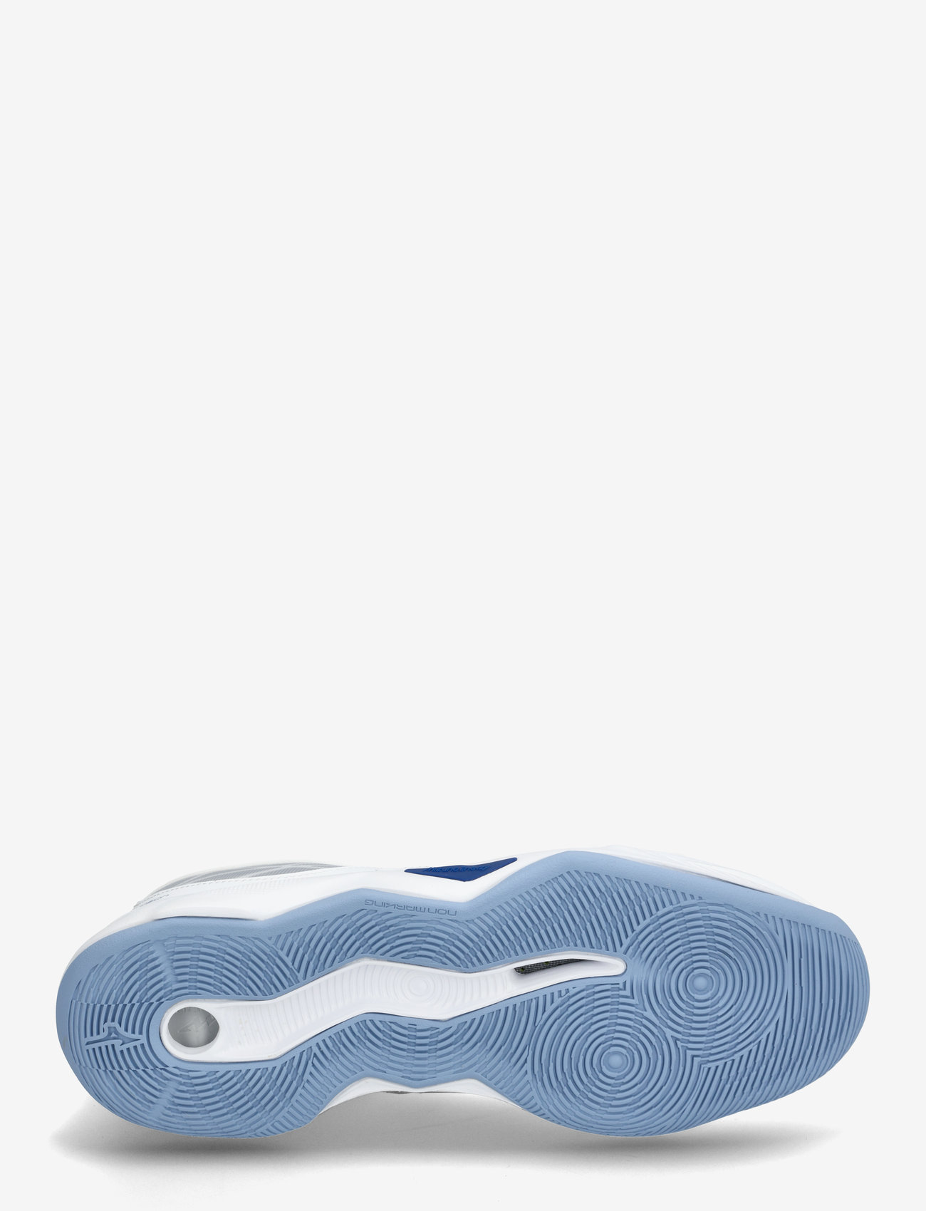 Mizuno - WAVE DIMENSION(U) - inomhusskor - white/bellwether blue/bel air blue - 4