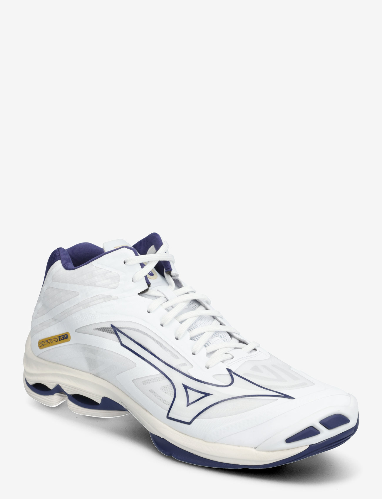Mizuno - WAVE LIGHTNING Z7MID(U) - white/blueribbon/mp gold - 0
