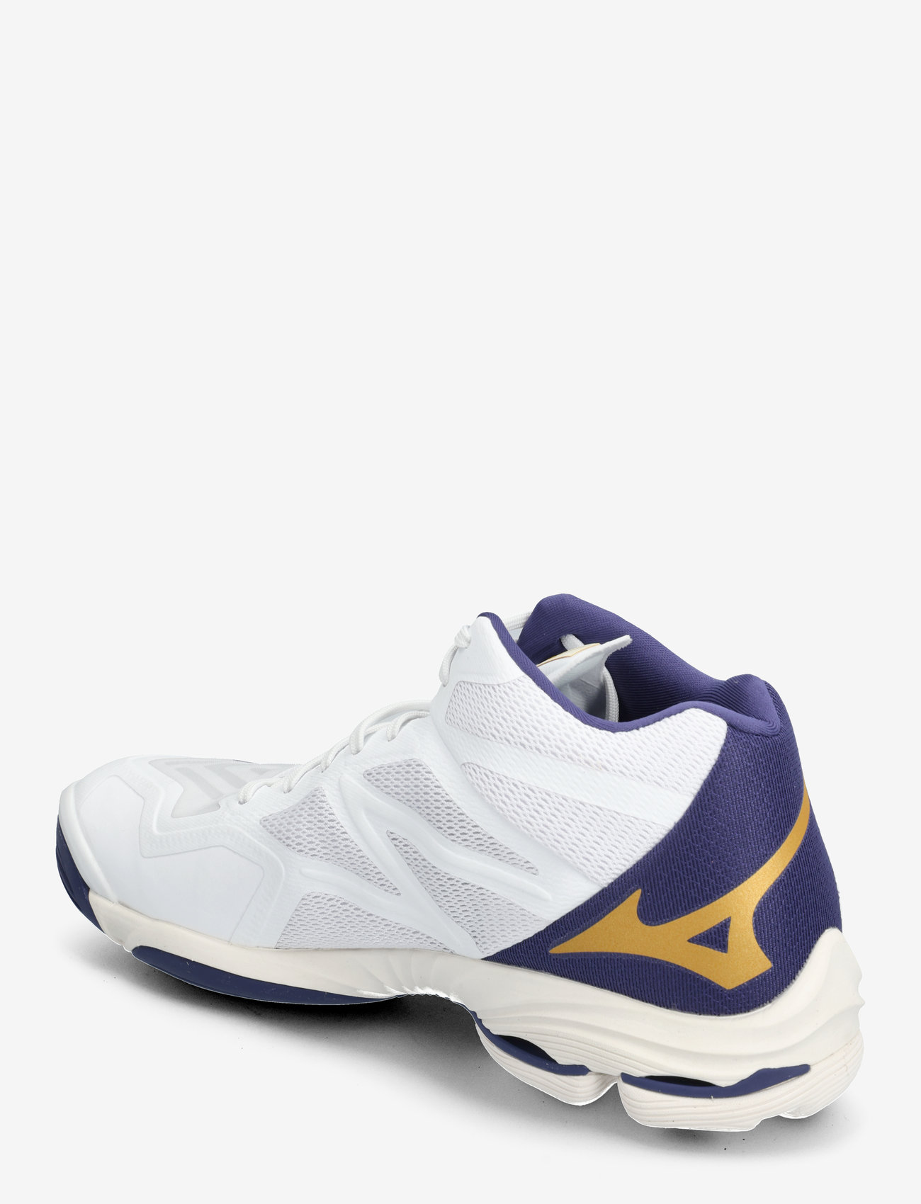 Mizuno - WAVE LIGHTNING Z7MID(U) - white/blueribbon/mp gold - 2