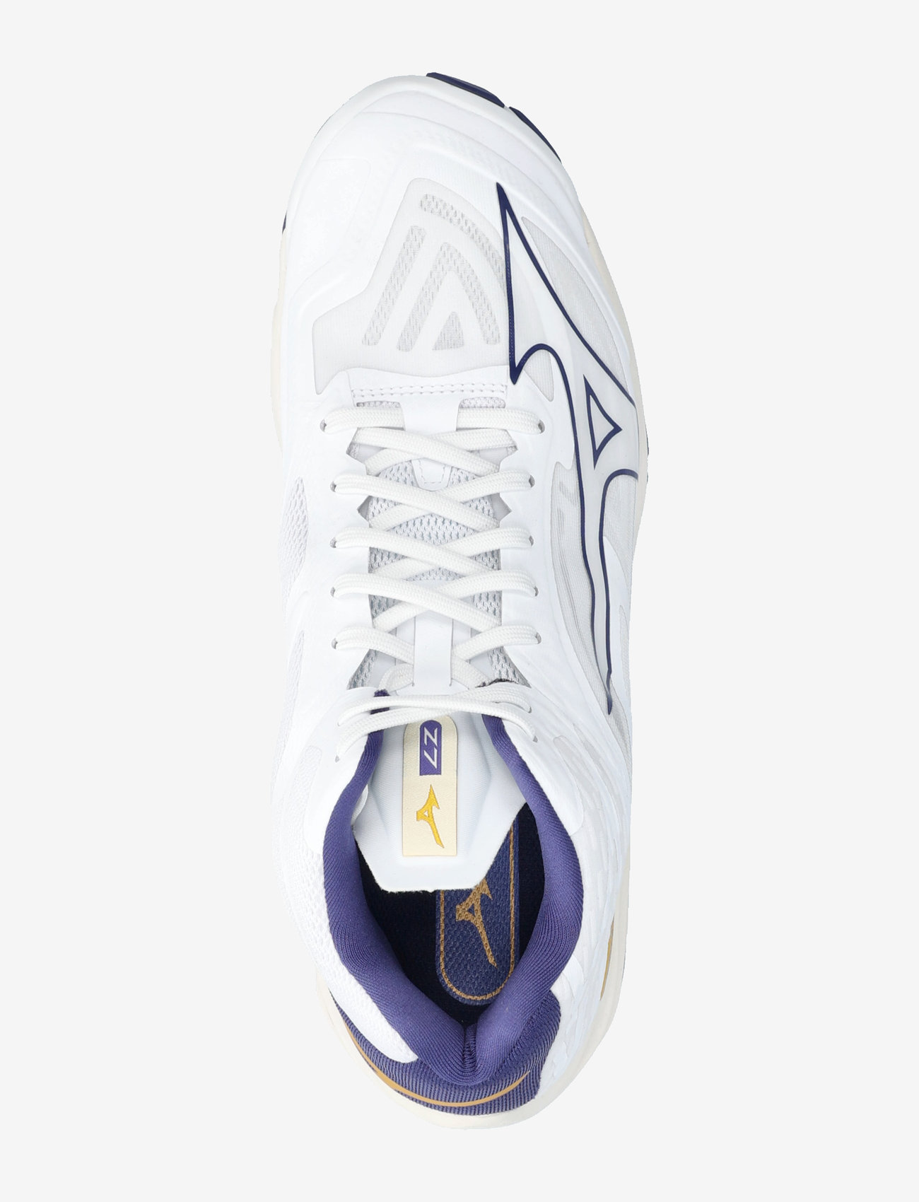 Mizuno - WAVE LIGHTNING Z7MID(U) - white/blueribbon/mp gold - 3