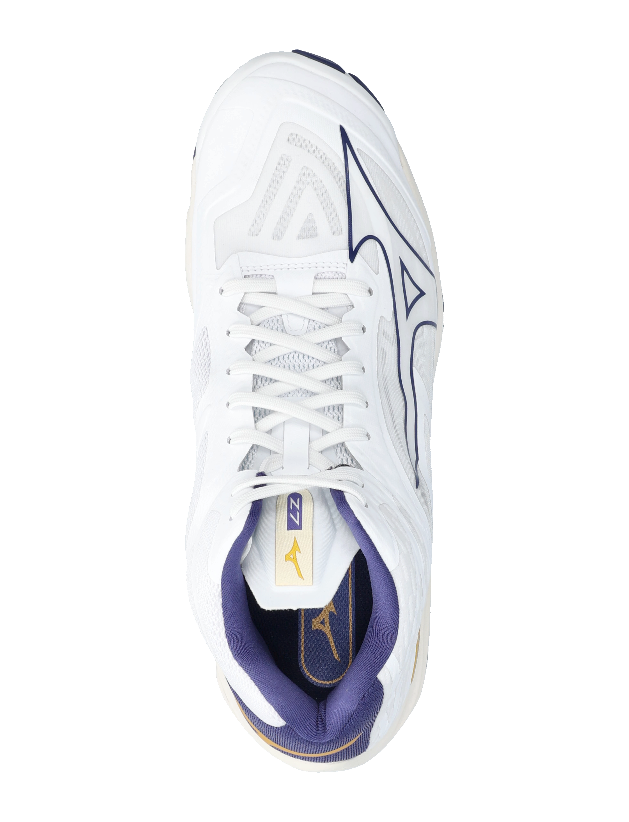 Mizuno - WAVE LIGHTNING Z7MID(U) - white/blueribbon/mp gold - 3