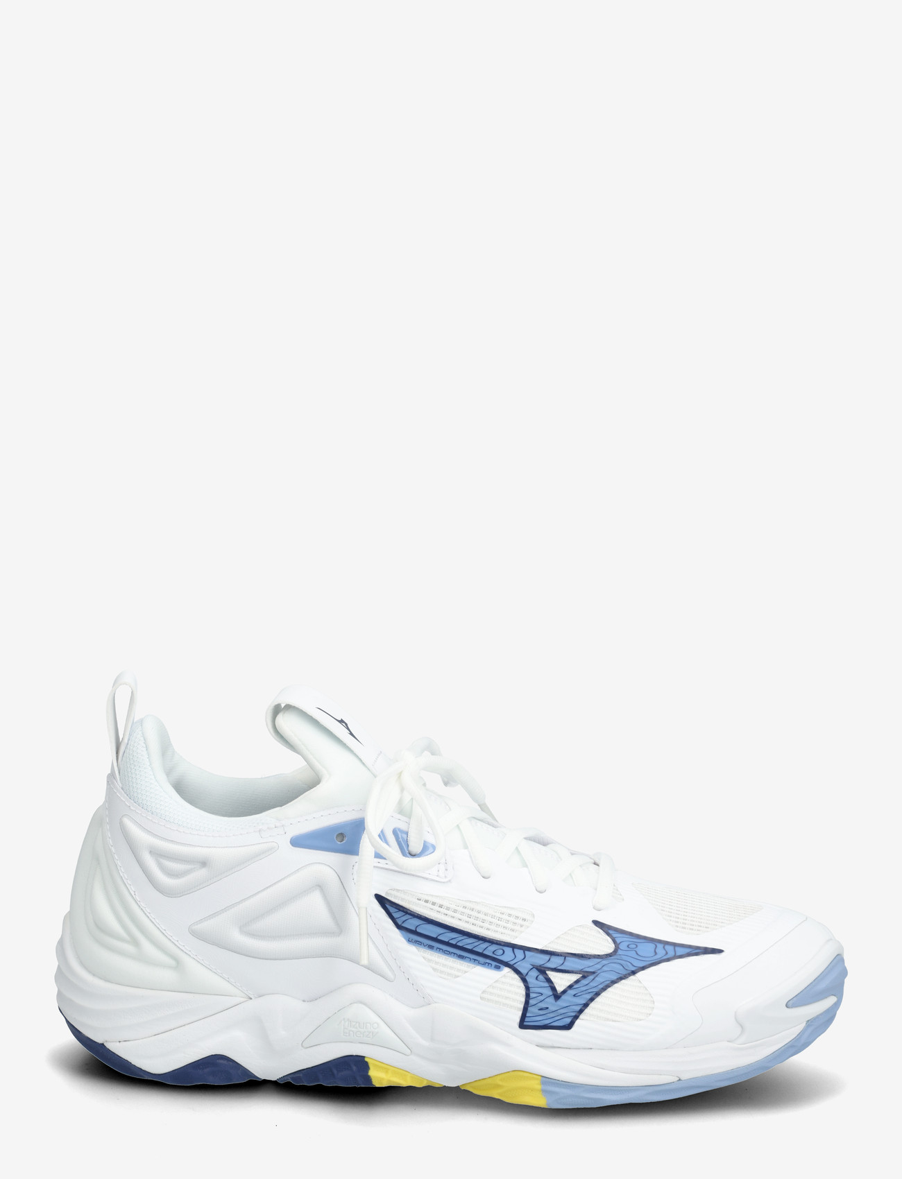 Mizuno - WAVE MOMENTUM 3(U) - indendørs sportssko - white/bellwether blue/bel air blue - 1