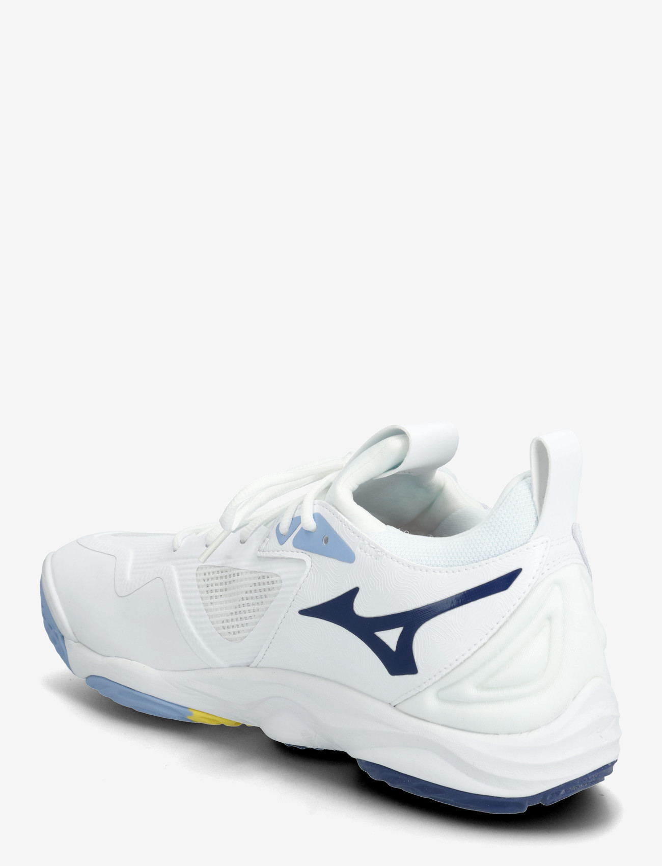 Mizuno - WAVE MOMENTUM 3(U) - indendørs sportssko - white/bellwether blue/bel air blue - 2
