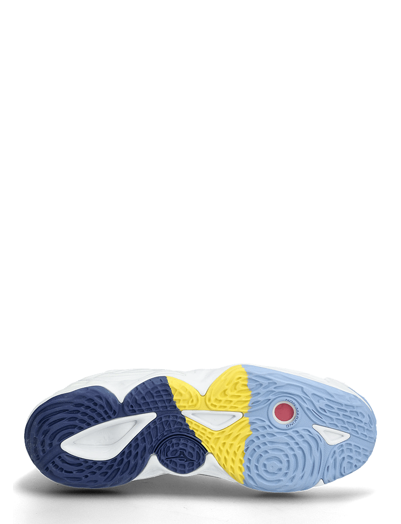 Mizuno - WAVE MOMENTUM 3(U) - indendørs sportssko - white/bellwether blue/bel air blue - 4