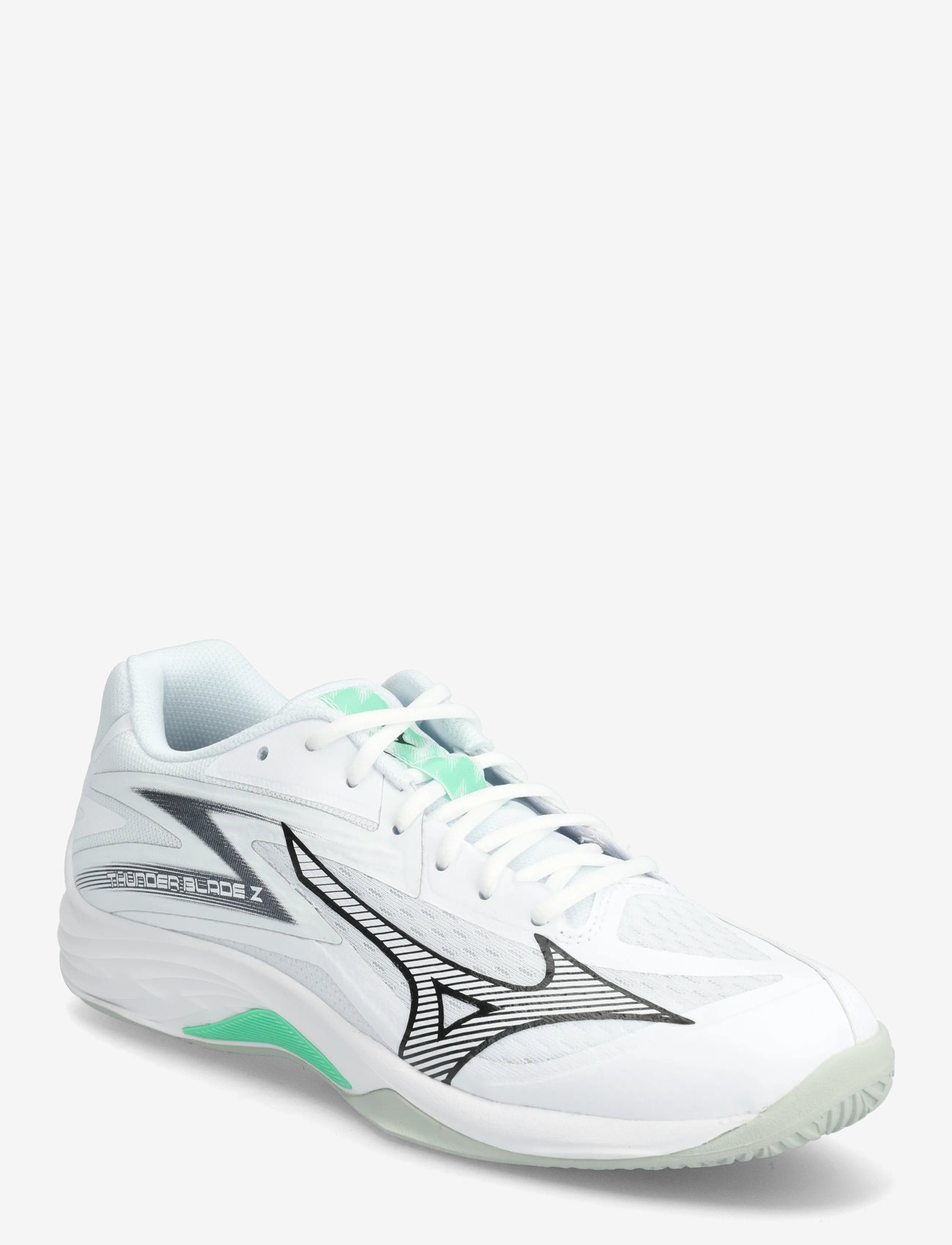 Mizuno - THUNDER BLADE Z(U) - indoor sports shoes - white/black/frozen emerald - 0