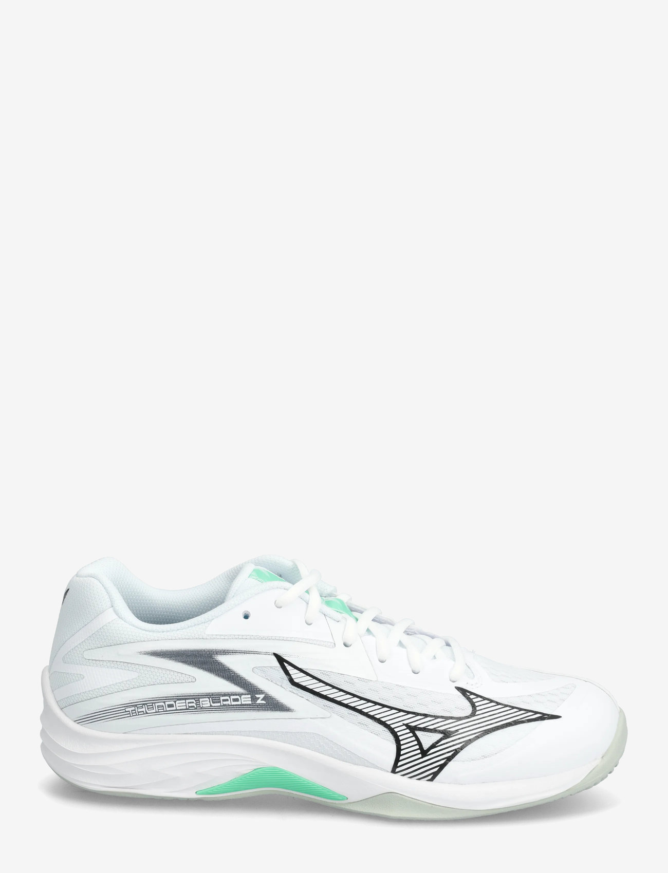 Mizuno - THUNDER BLADE Z(U) - indoor sports shoes - white/black/frozen emerald - 1
