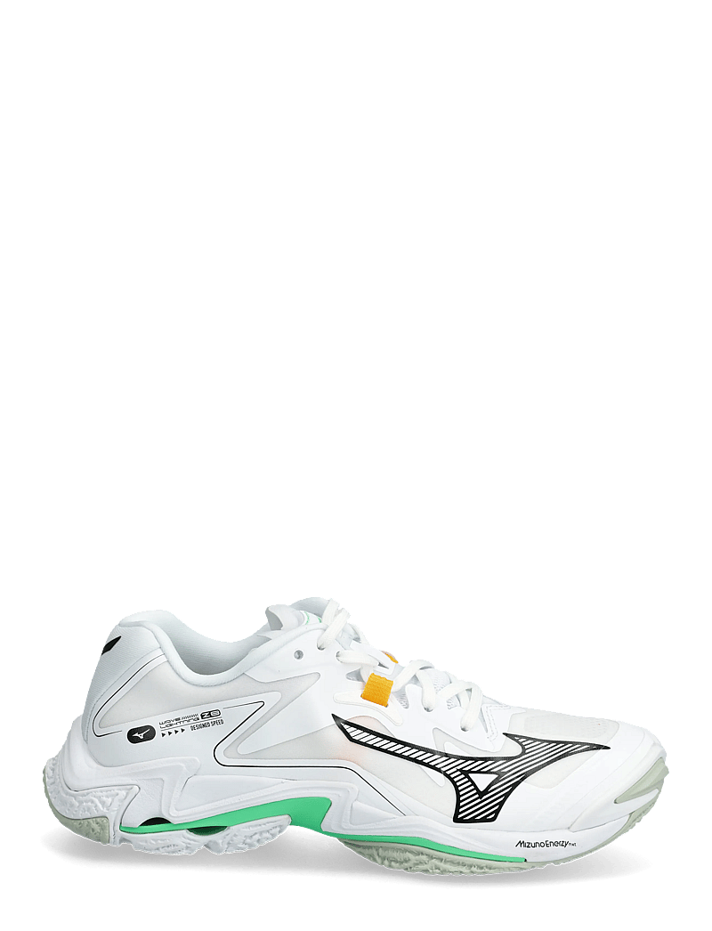 Mizuno - WAVE LIGHTNING Z8(U) - indendørs sportssko - white/black/frozen emerald - 1