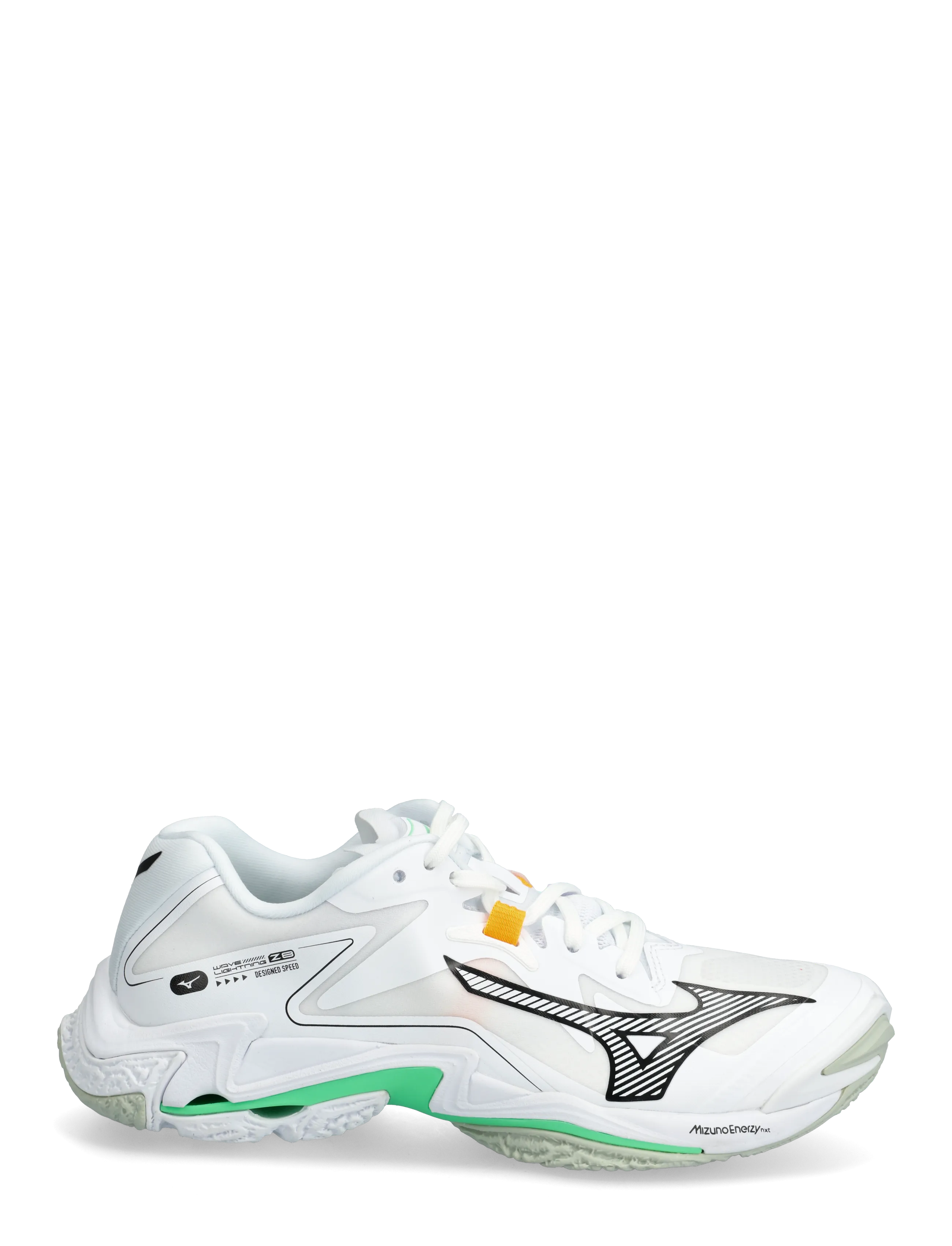 Mizuno - WAVE LIGHTNING Z8(U) - indoor sports shoes - white/black/frozen emerald - 1