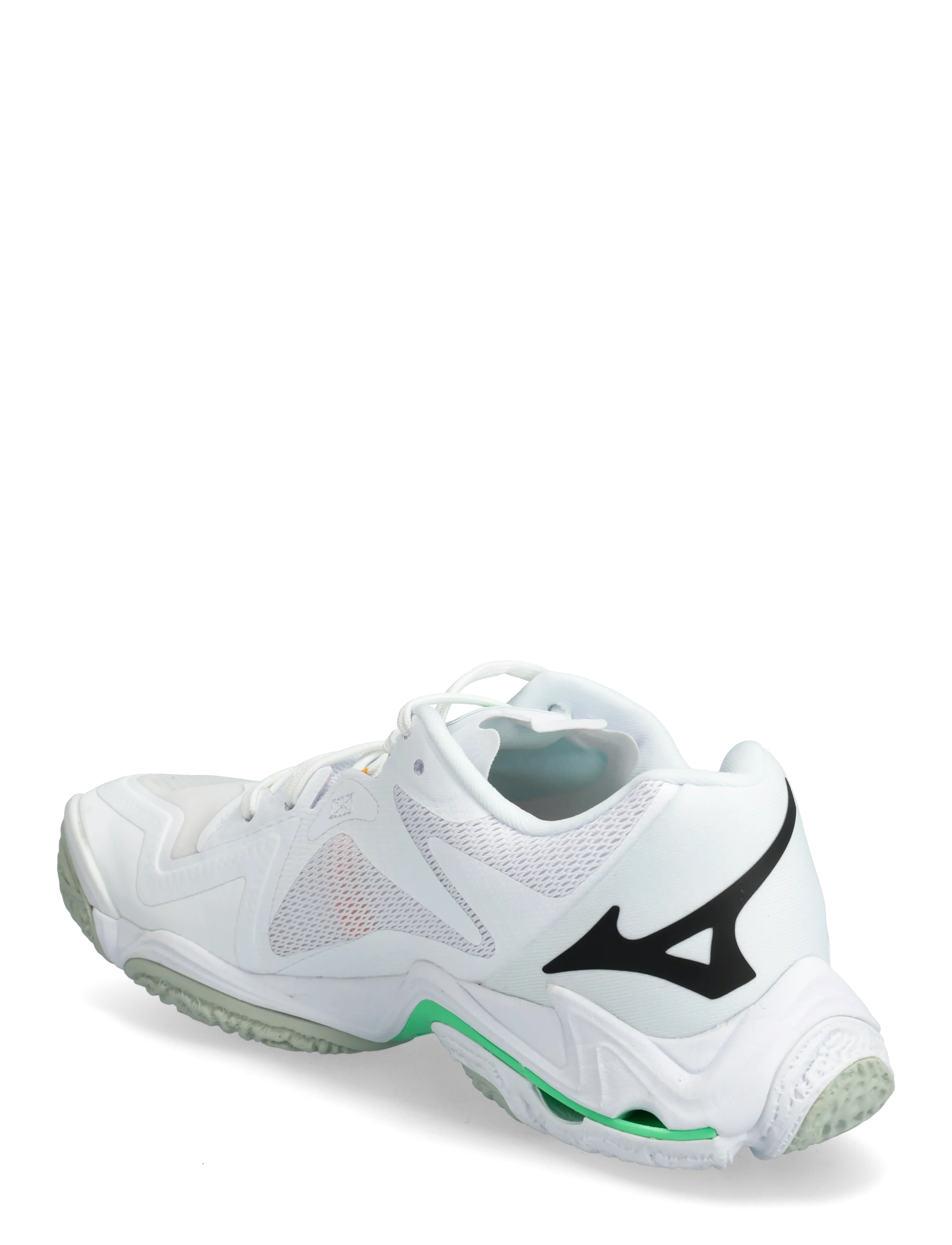 Mizuno - WAVE LIGHTNING Z8(U) - indoor sports shoes - white/black/frozen emerald - 2