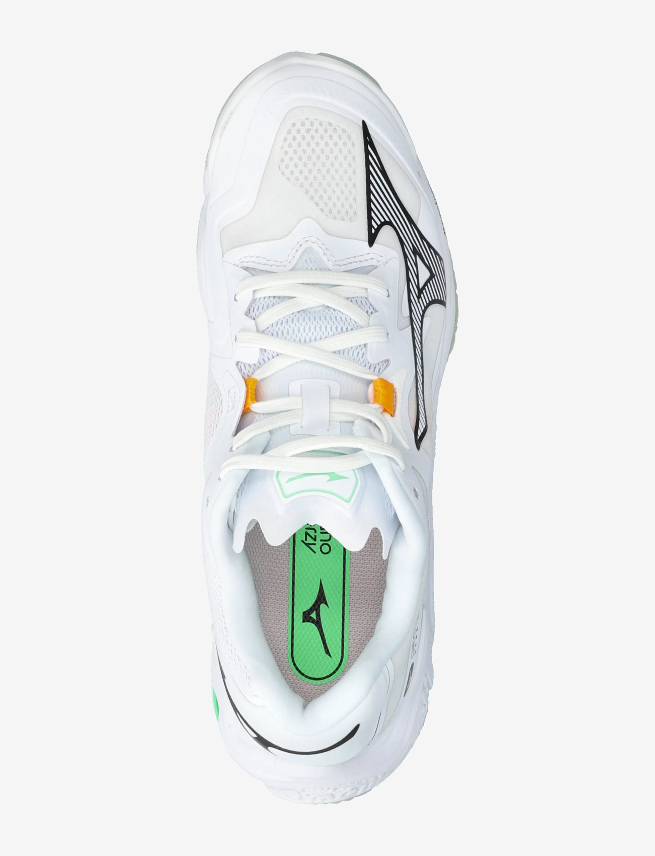 Mizuno - WAVE LIGHTNING Z8(U) - indendørs sportssko - white/black/frozen emerald - 3