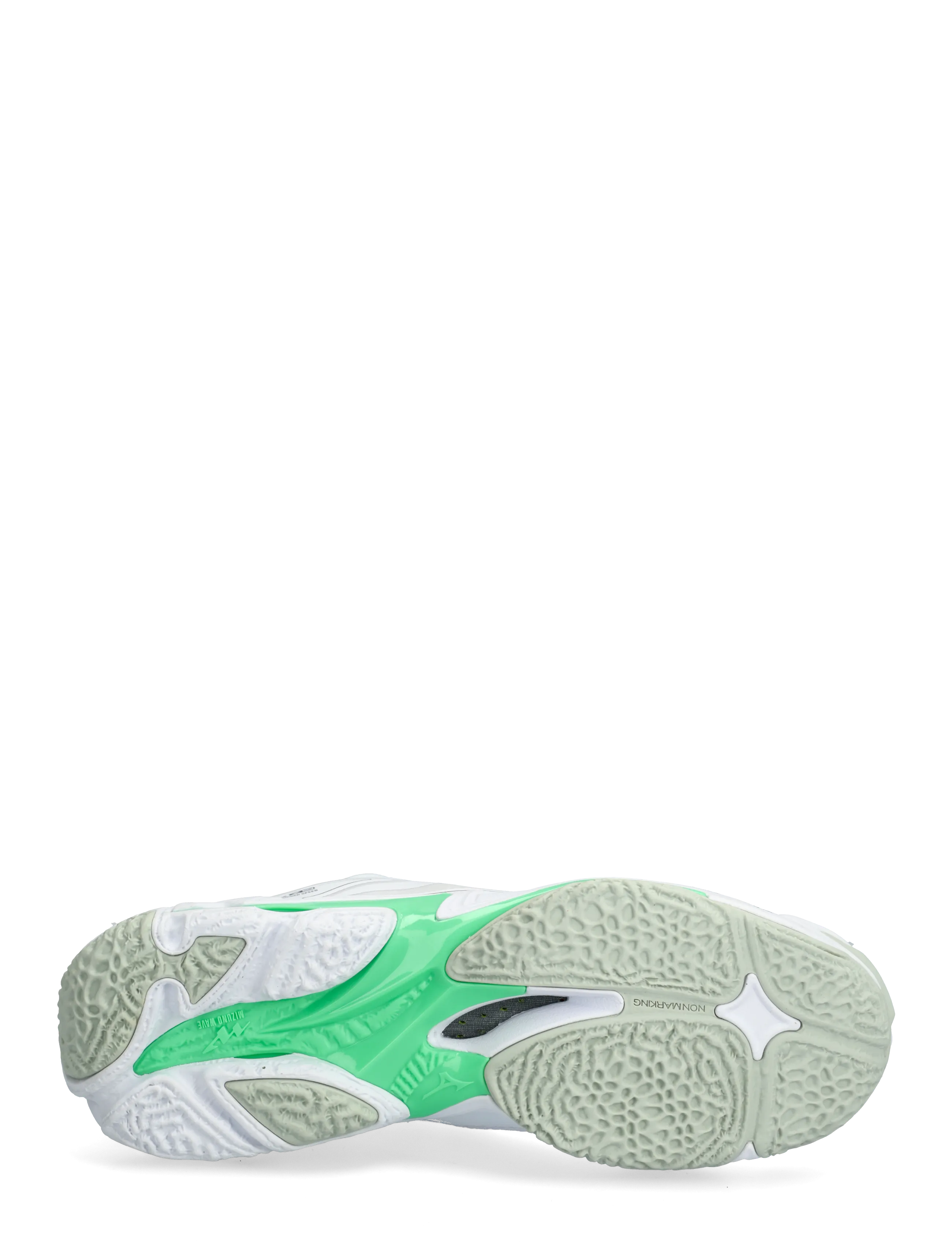 Mizuno - WAVE LIGHTNING Z8(U) - indoor sports shoes - white/black/frozen emerald - 4