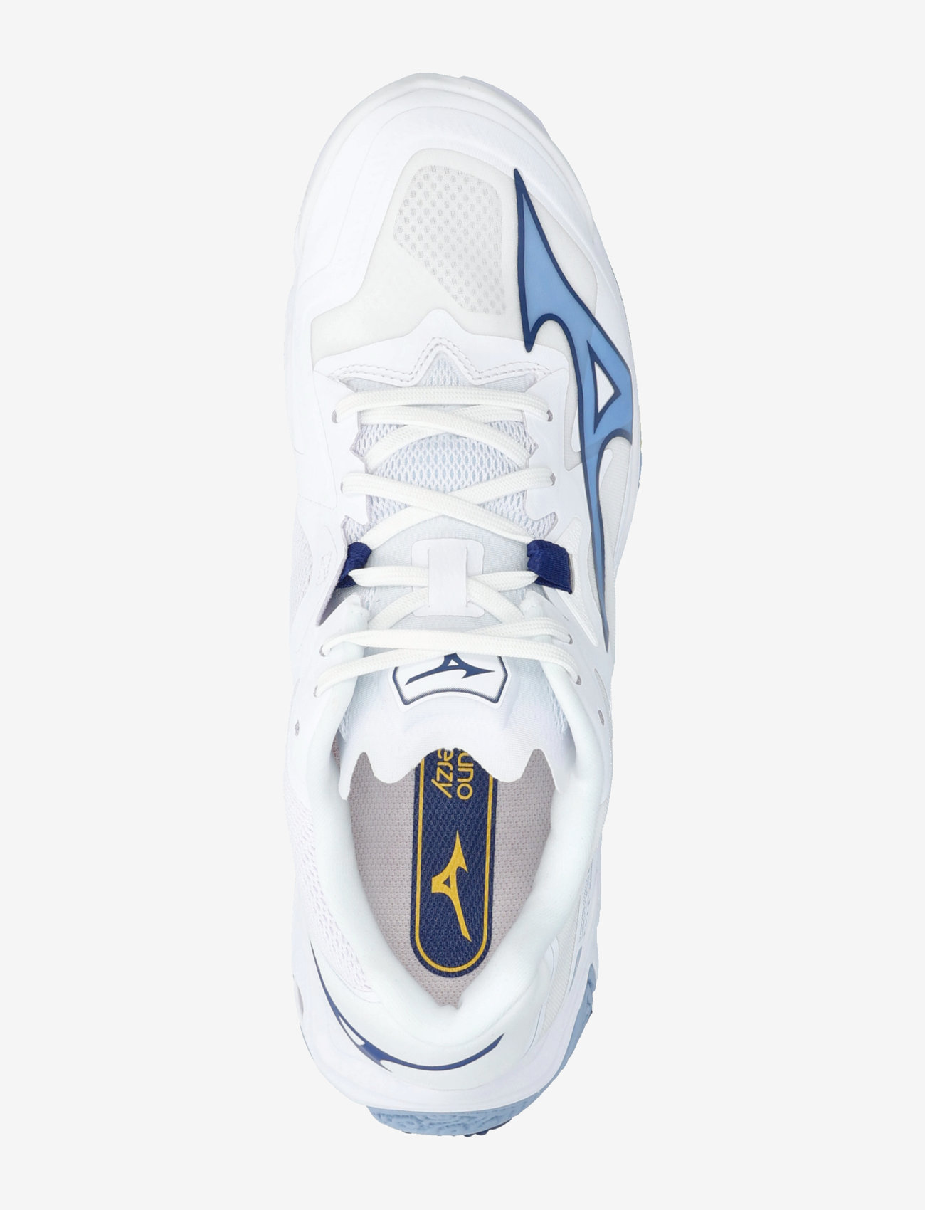 Mizuno - WAVE LIGHTNING Z8(U) - indoor sports shoes - white/bellwether blue/bel air blue - 3
