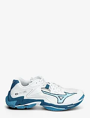 Mizuno - WAVE LIGHTNING Z8(U) - indoor sports shoes - white/moroccan blue/silver - 1