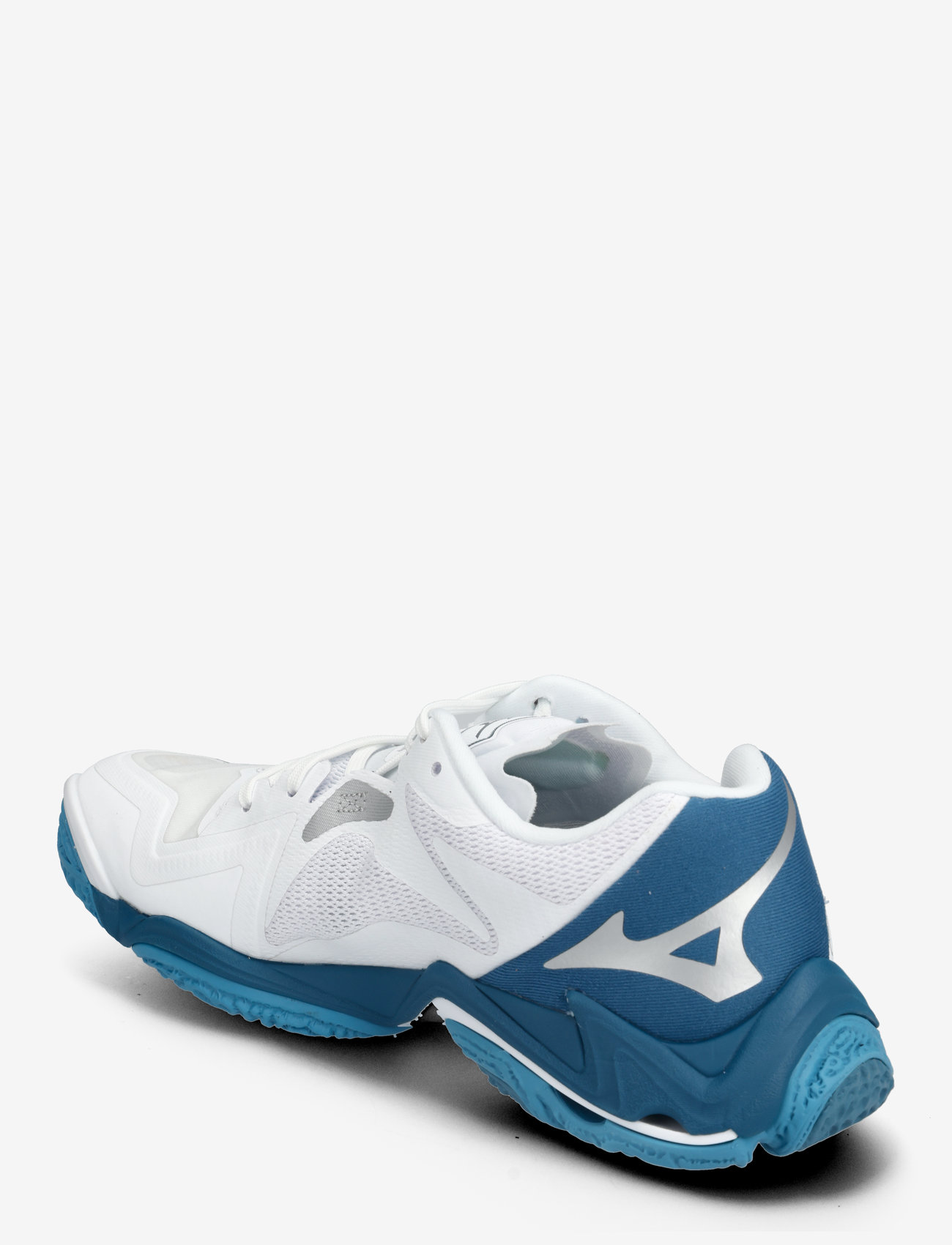Mizuno - WAVE LIGHTNING Z8(U) - indendørs sportssko - white/moroccan blue/silver - 3