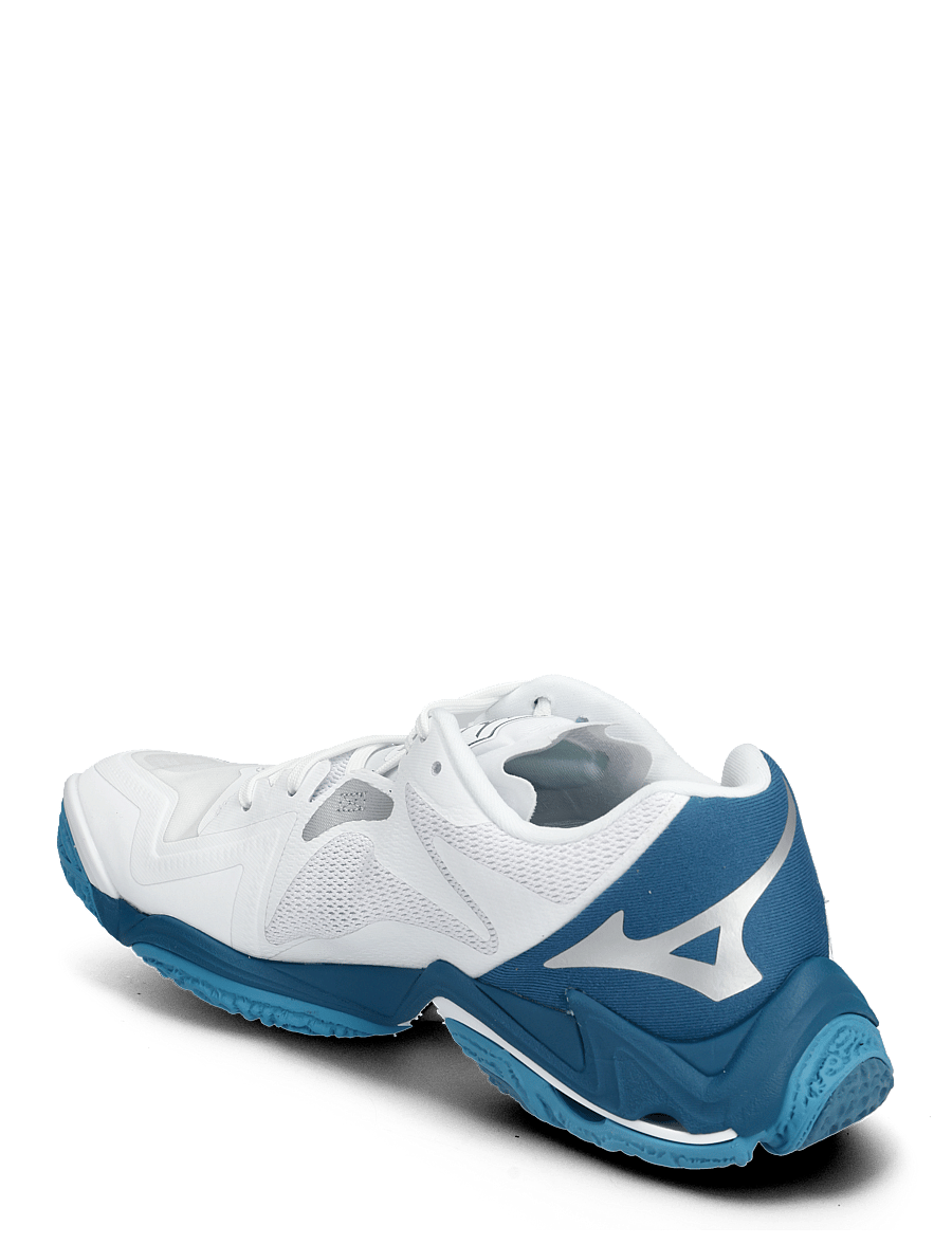 Mizuno - WAVE LIGHTNING Z8(U) - chaussures pour sports d'intérieur - white/moroccan blue/silver - 3