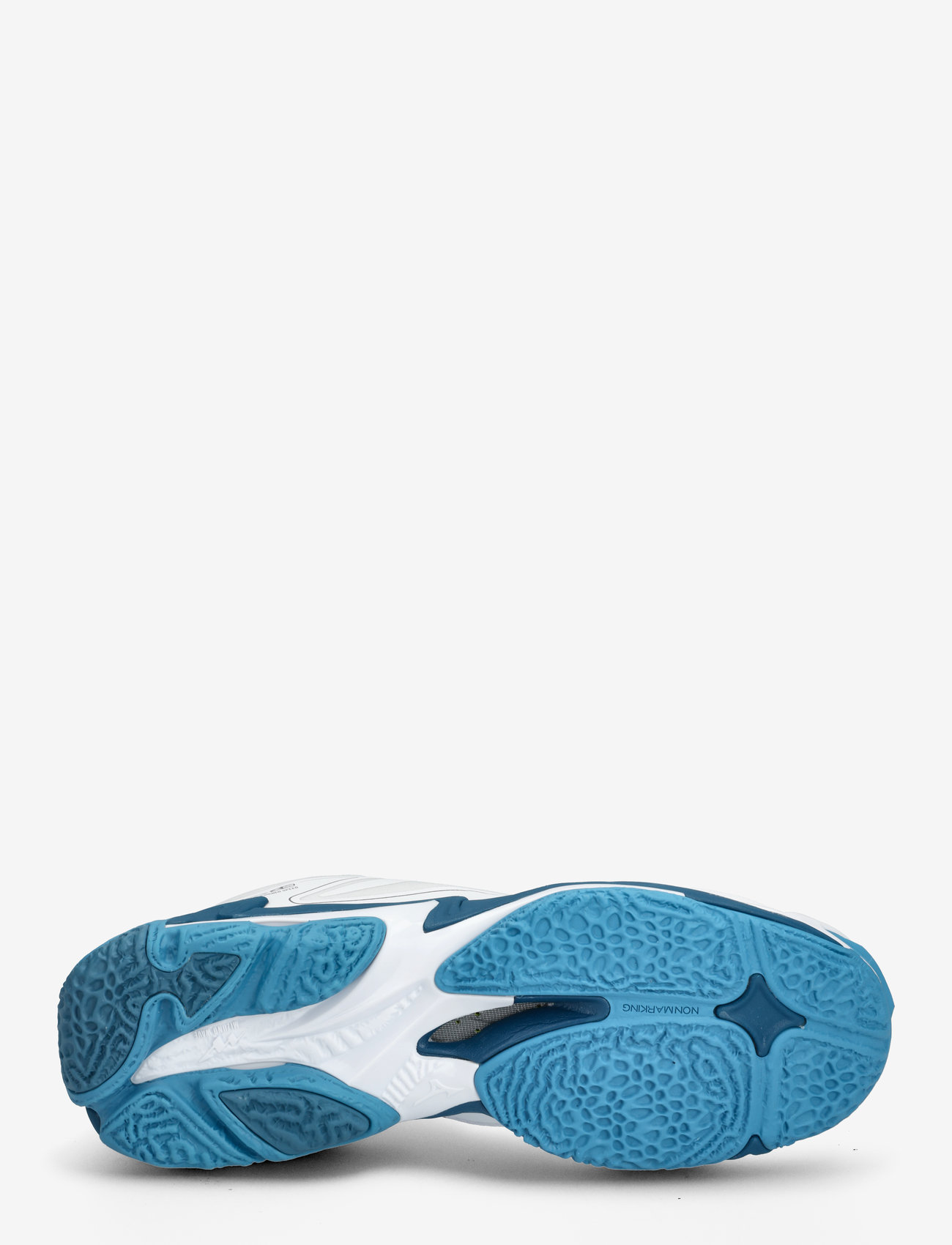 Mizuno - WAVE LIGHTNING Z8(U) - indendørs sportssko - white/moroccan blue/silver - 5
