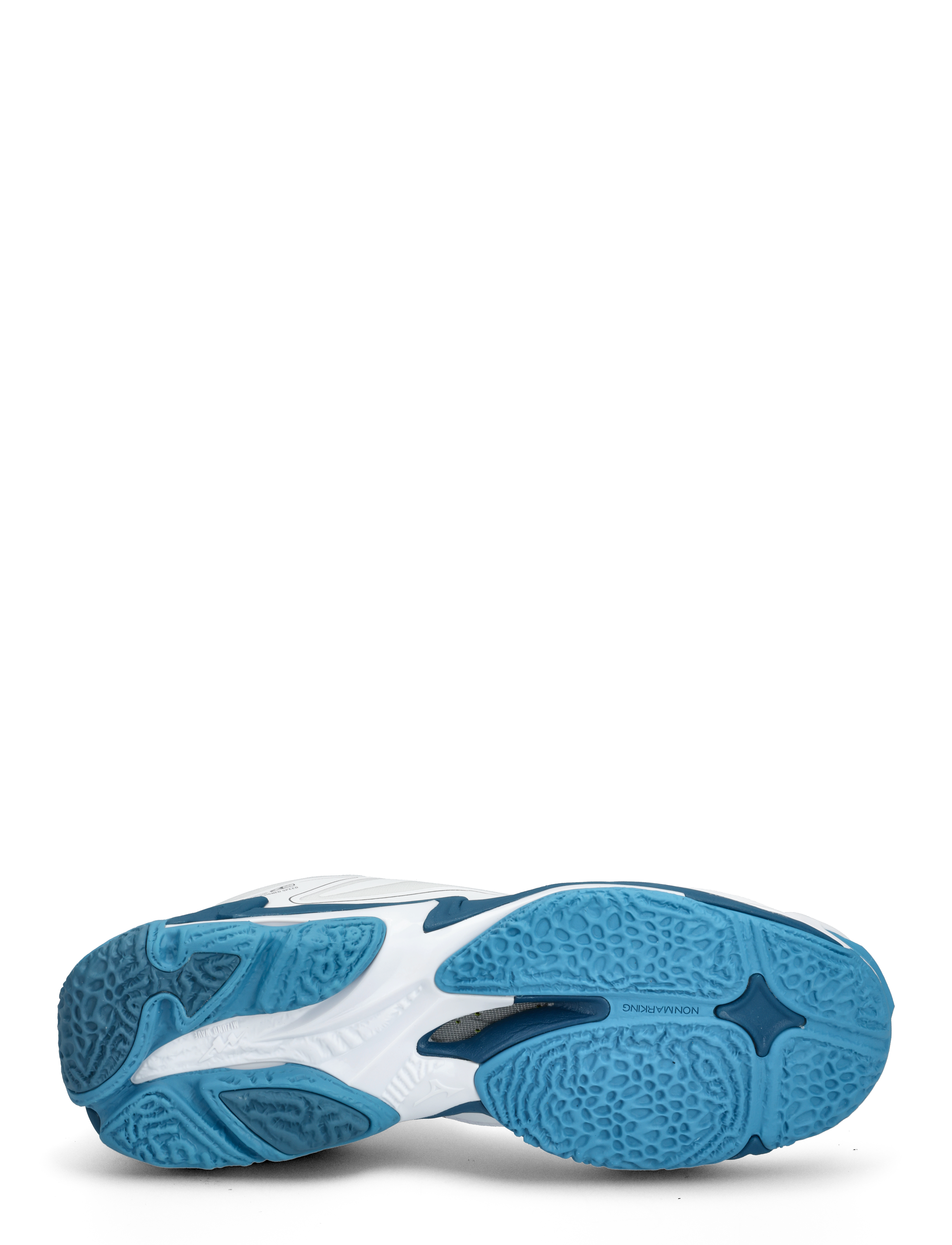 Mizuno - WAVE LIGHTNING Z8(U) - indoor sports shoes - white/moroccan blue/silver - 5