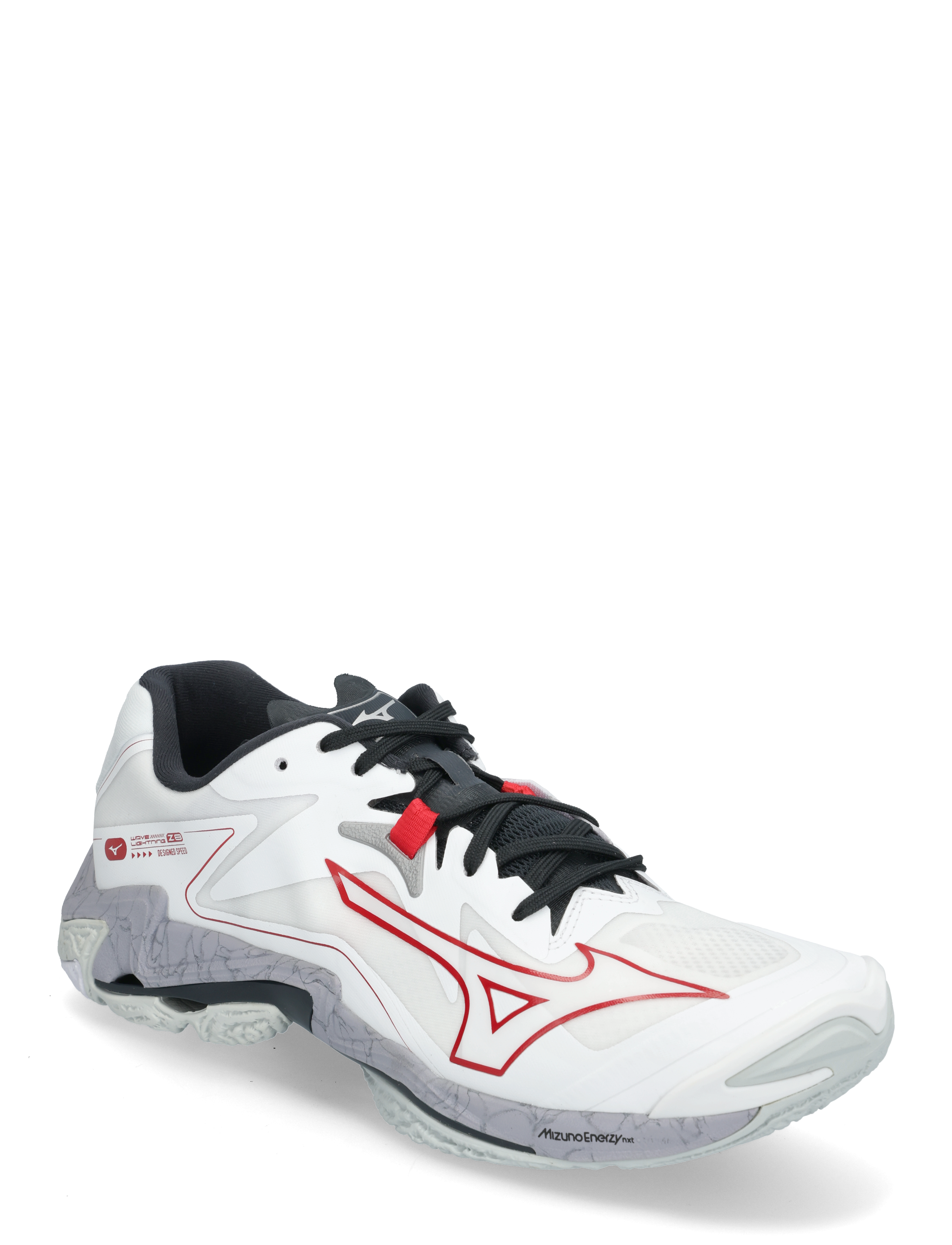 Mizuno - WAVE LIGHTNING Z8(U) - binnensportschoenen - white/salsa/black - 0