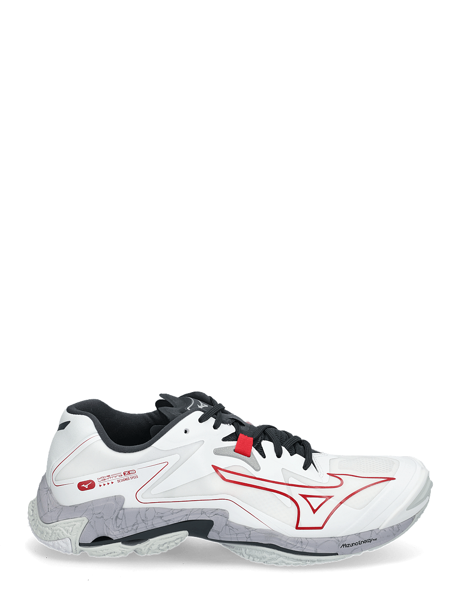 Mizuno - WAVE LIGHTNING Z8(U) - binnensportschoenen - white/salsa/black - 1