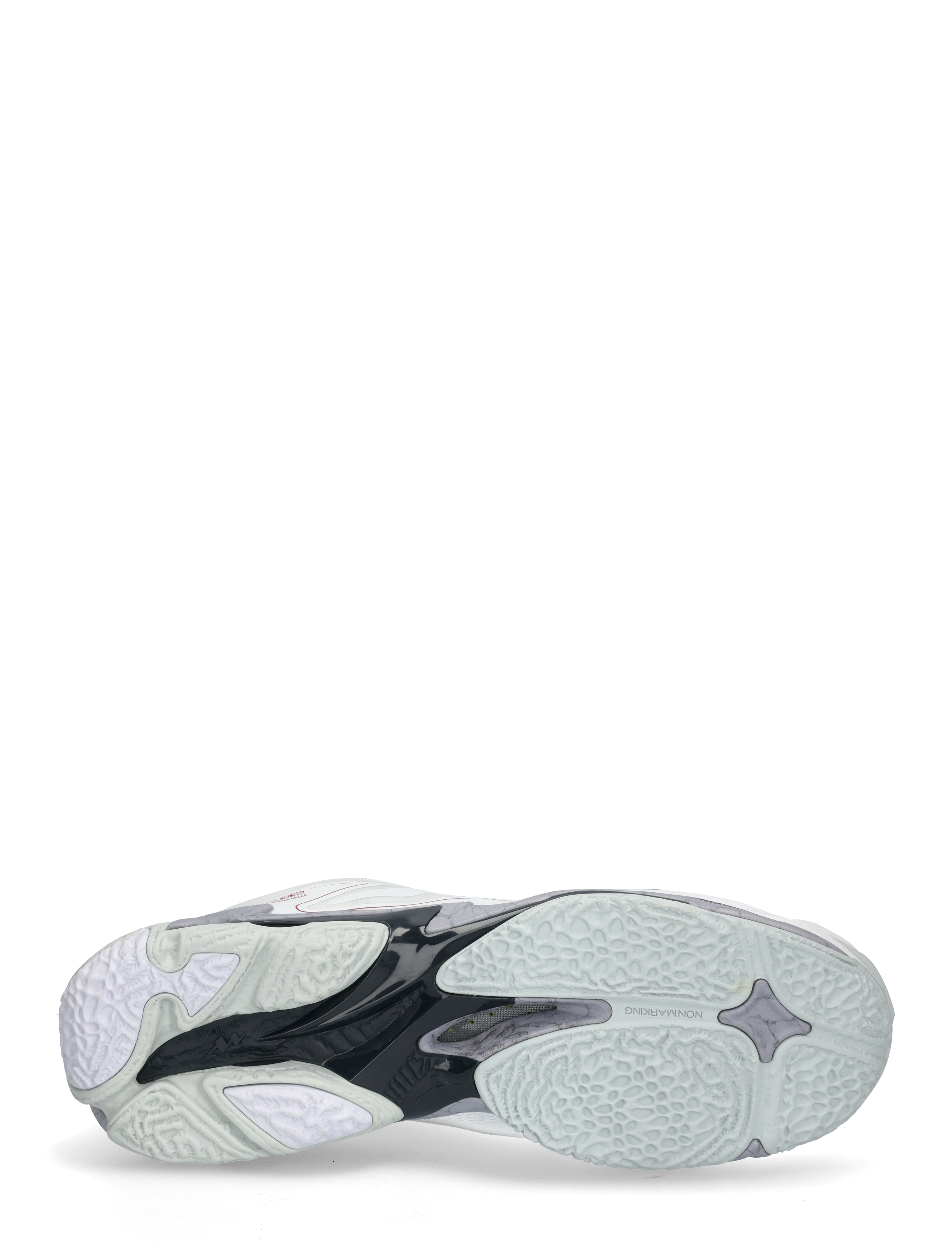 Mizuno - WAVE LIGHTNING Z8(U) - binnensportschoenen - white/salsa/black - 4
