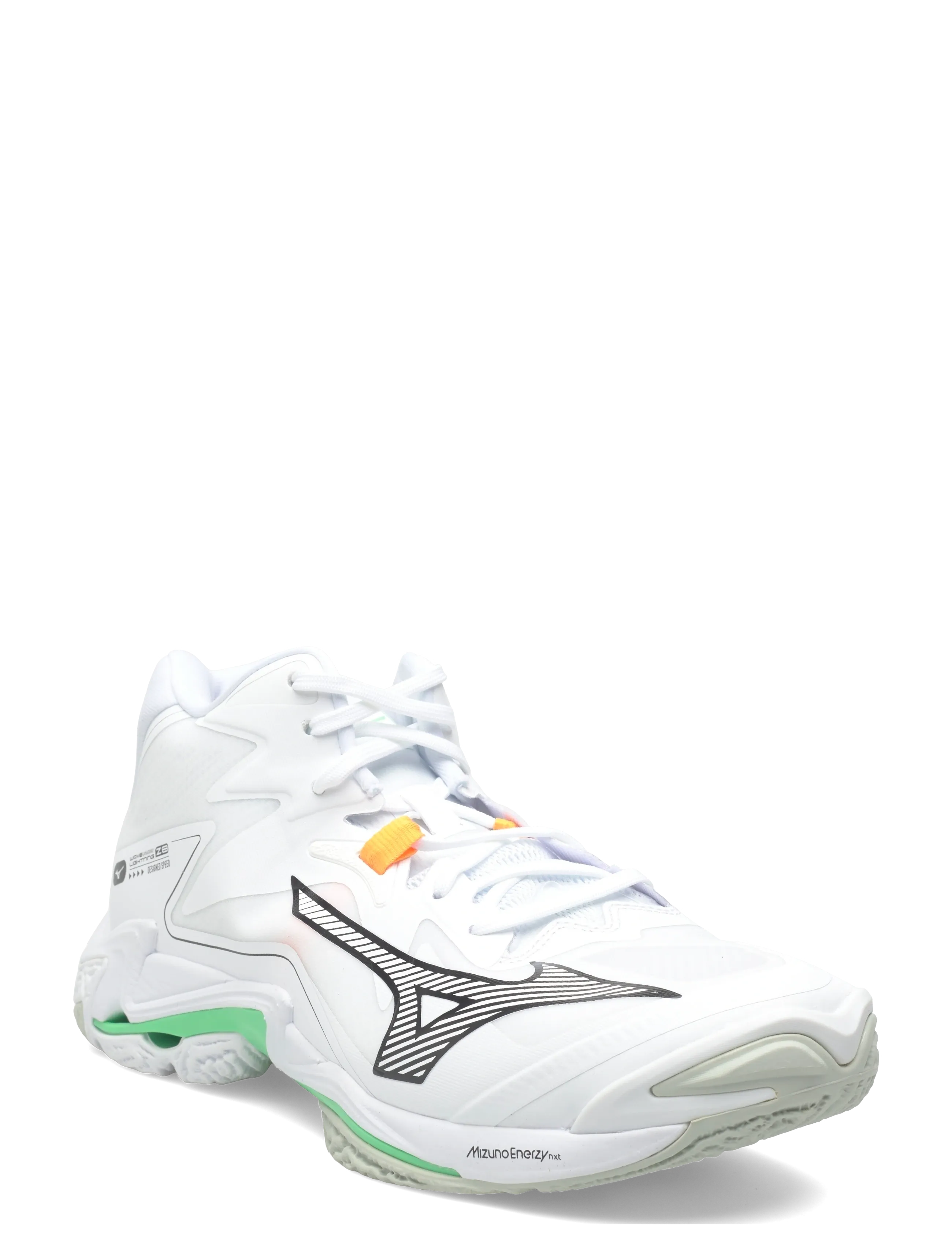 Mizuno WAVE LIGHTNING Z8 MID(U) - Mizuno - WHITE/BLACK/FROZEN EMERALD / white