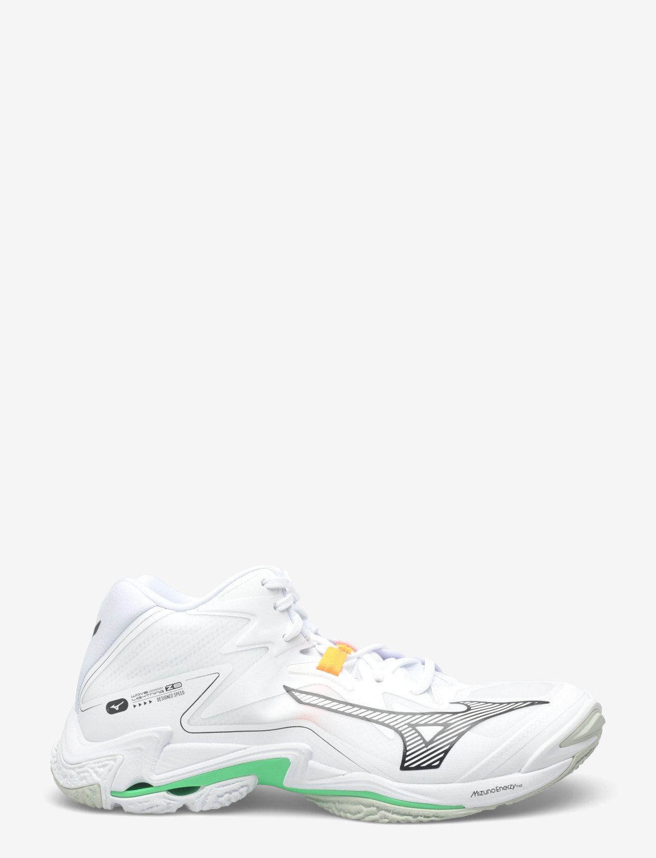 Mizuno - WAVE LIGHTNING Z8 MID(U) - indoor-sportschuhe - white/black/frozen emerald - 1