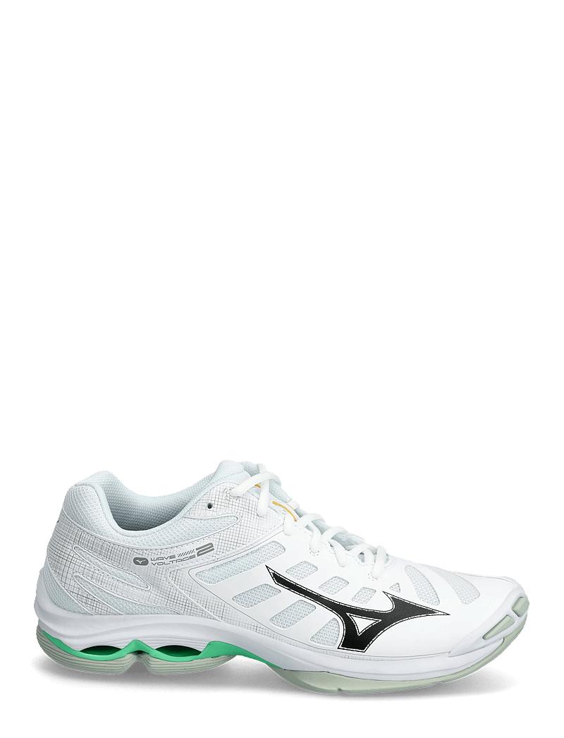 Mizuno - WAVE VOLTAGE 2 - white/black/frozen emerald - 1