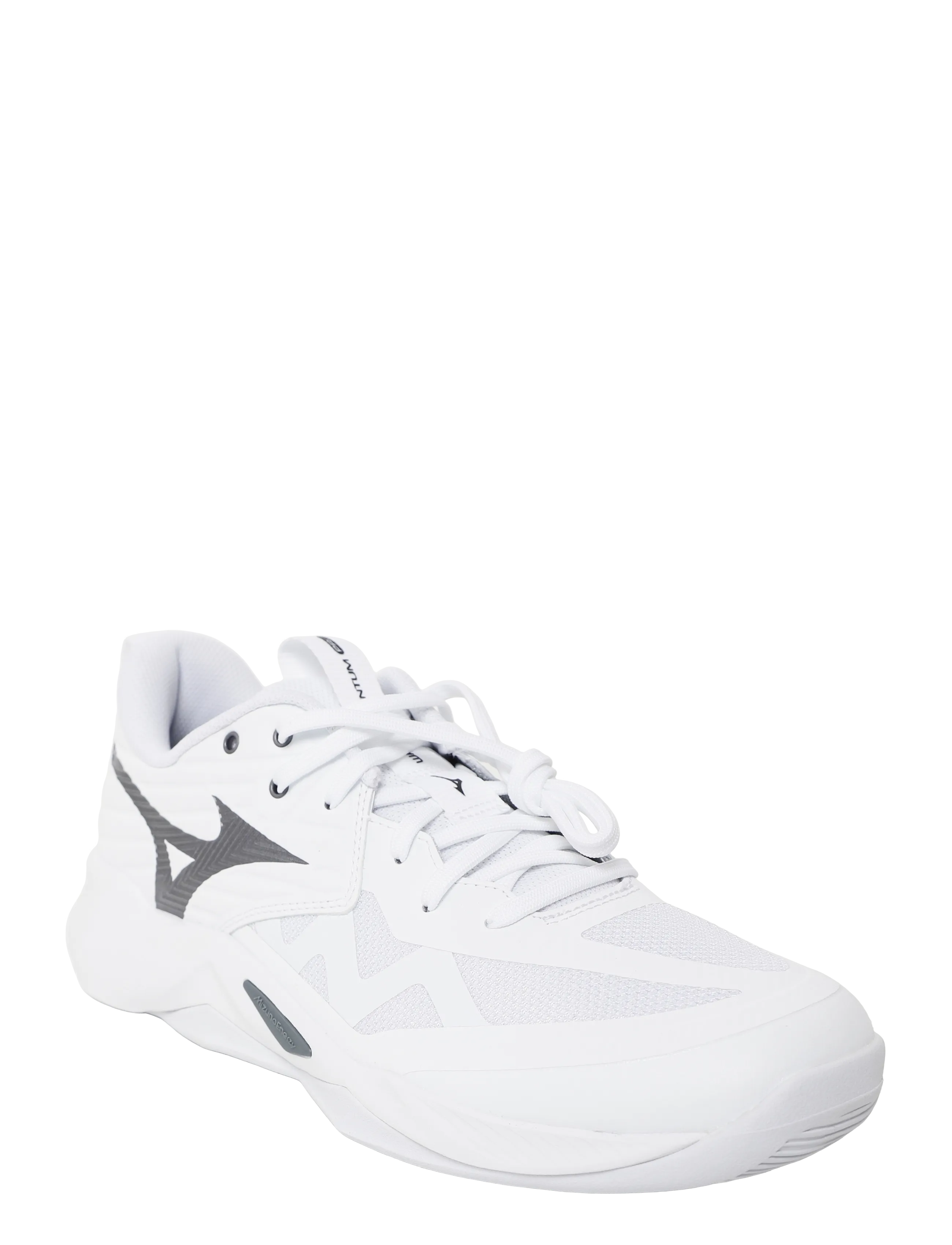 Mizuno WAVE MOMENTUM PRO(U) - Skor - WHITE/METALLIC GRAY/BLACK / white