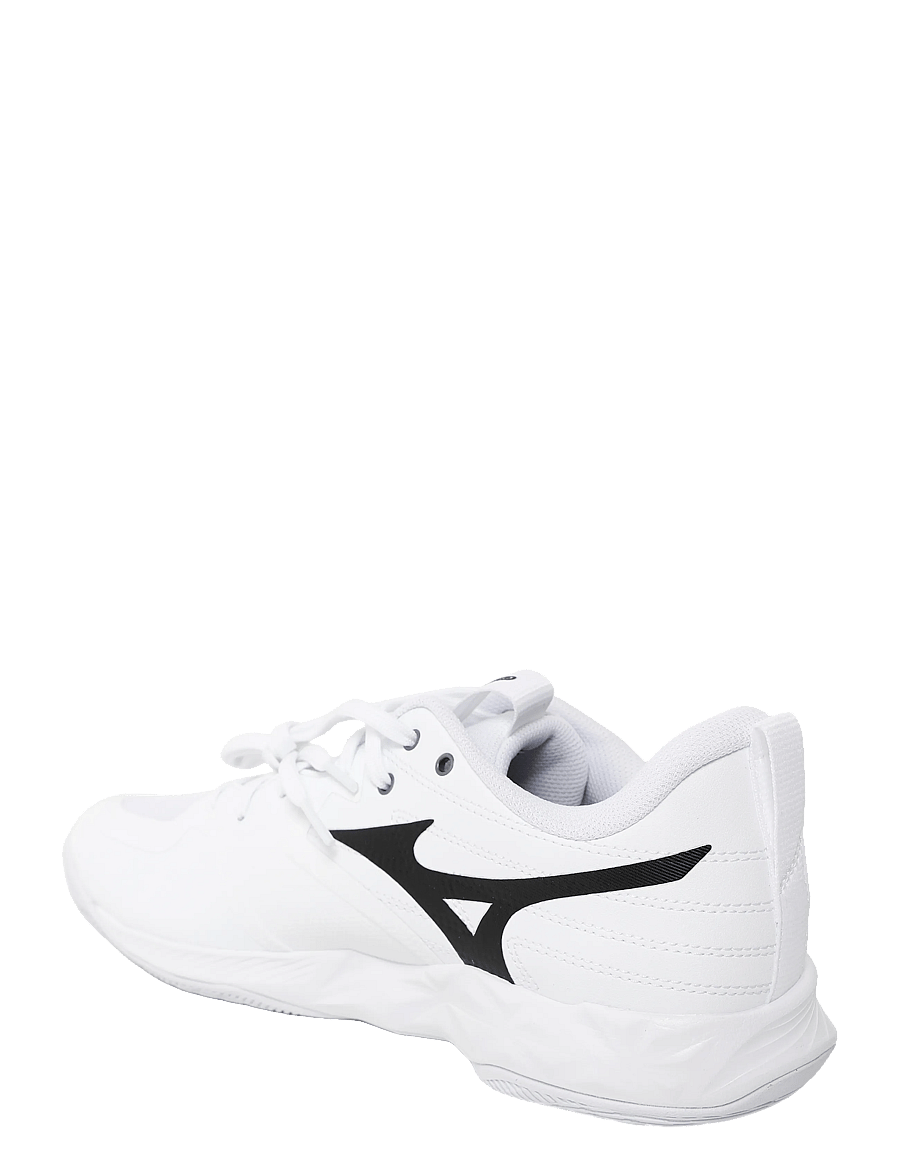 Mizuno - WAVE MOMENTUM PRO(U) - inomhusskor - white/metallic gray/black - 1