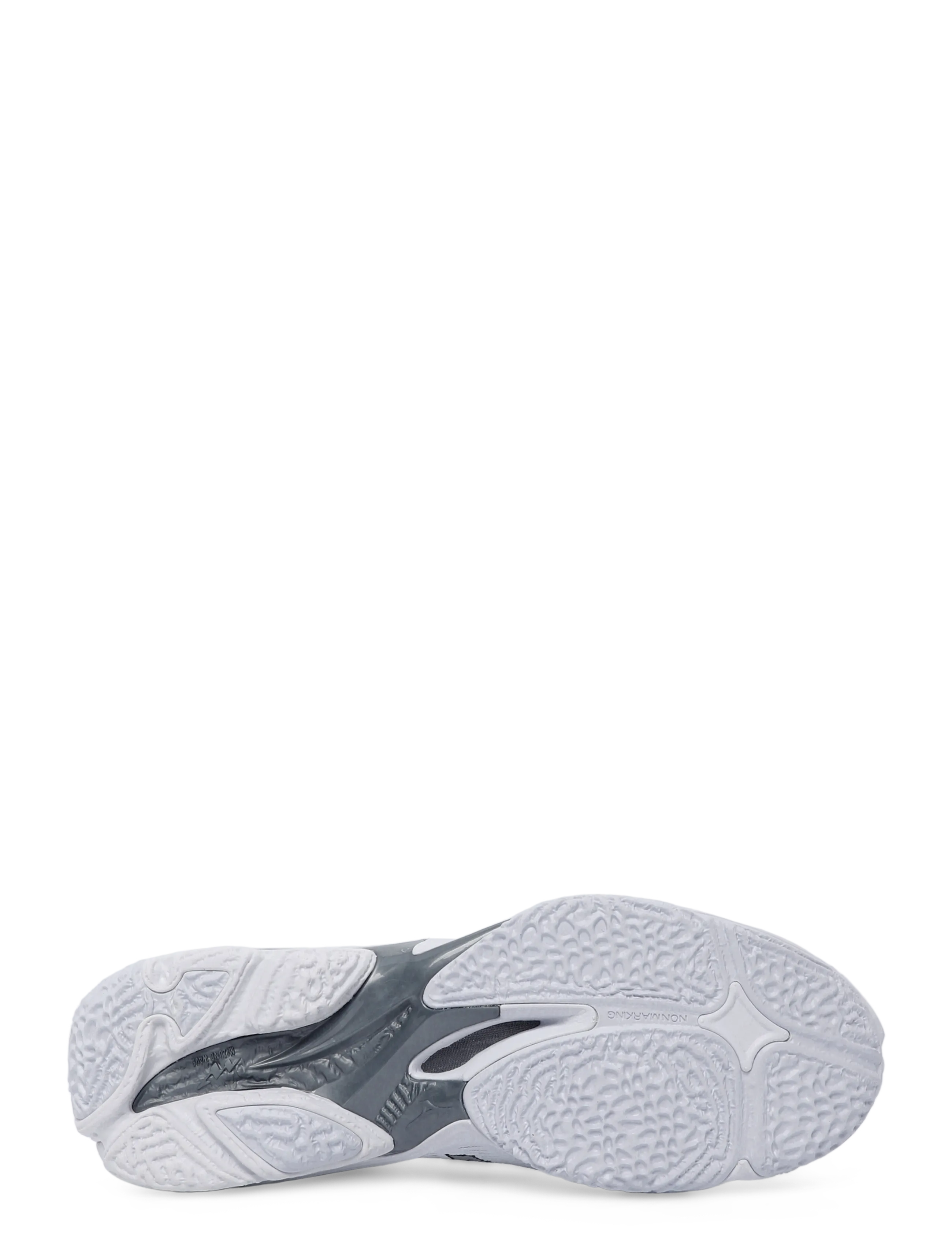 Mizuno - WAVE LIGHTNING ELITE(U) - siseruumide spordijalatsid - white/ultimate gray/black - 4
