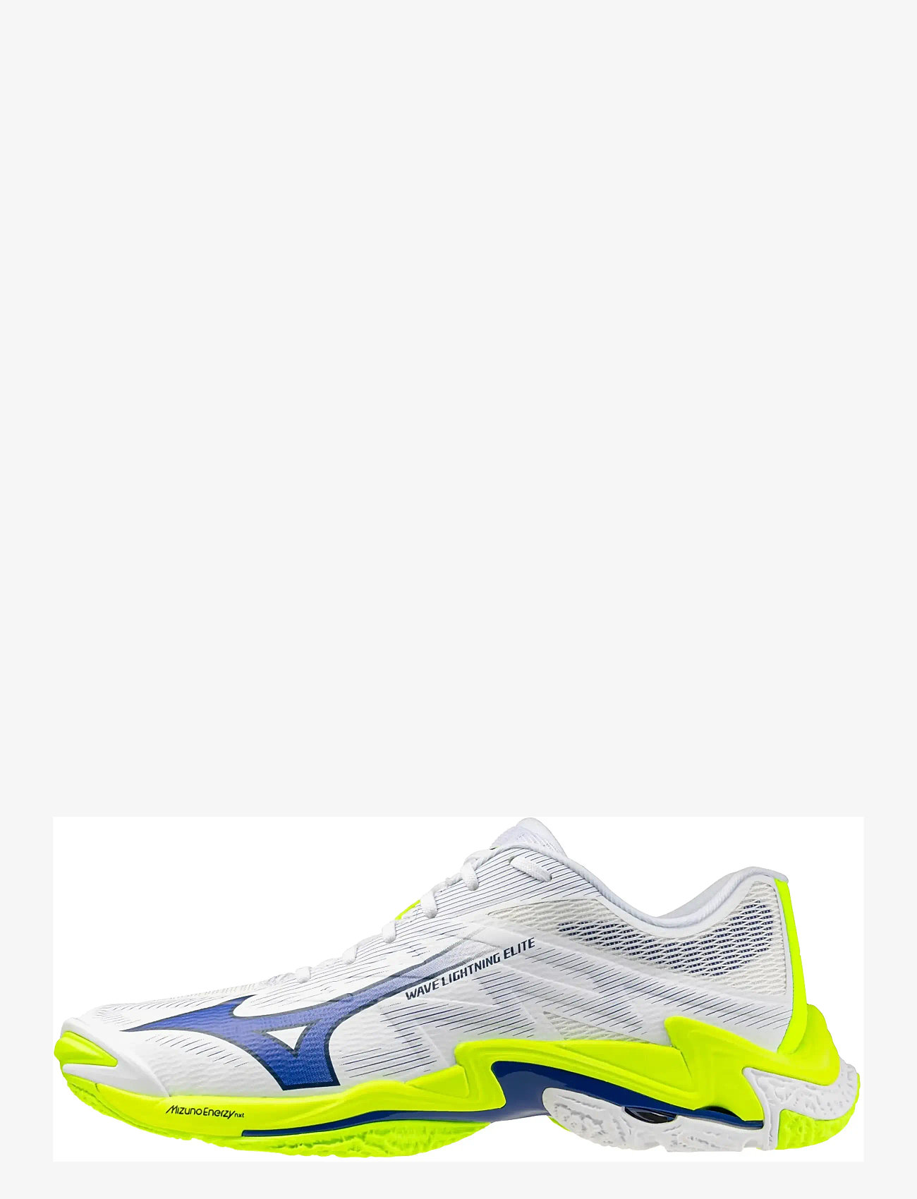 Mizuno - WAVE LIGHTNING ELITE(U) - inomhusskor - white/lightning yellow/dazzling blue - 0