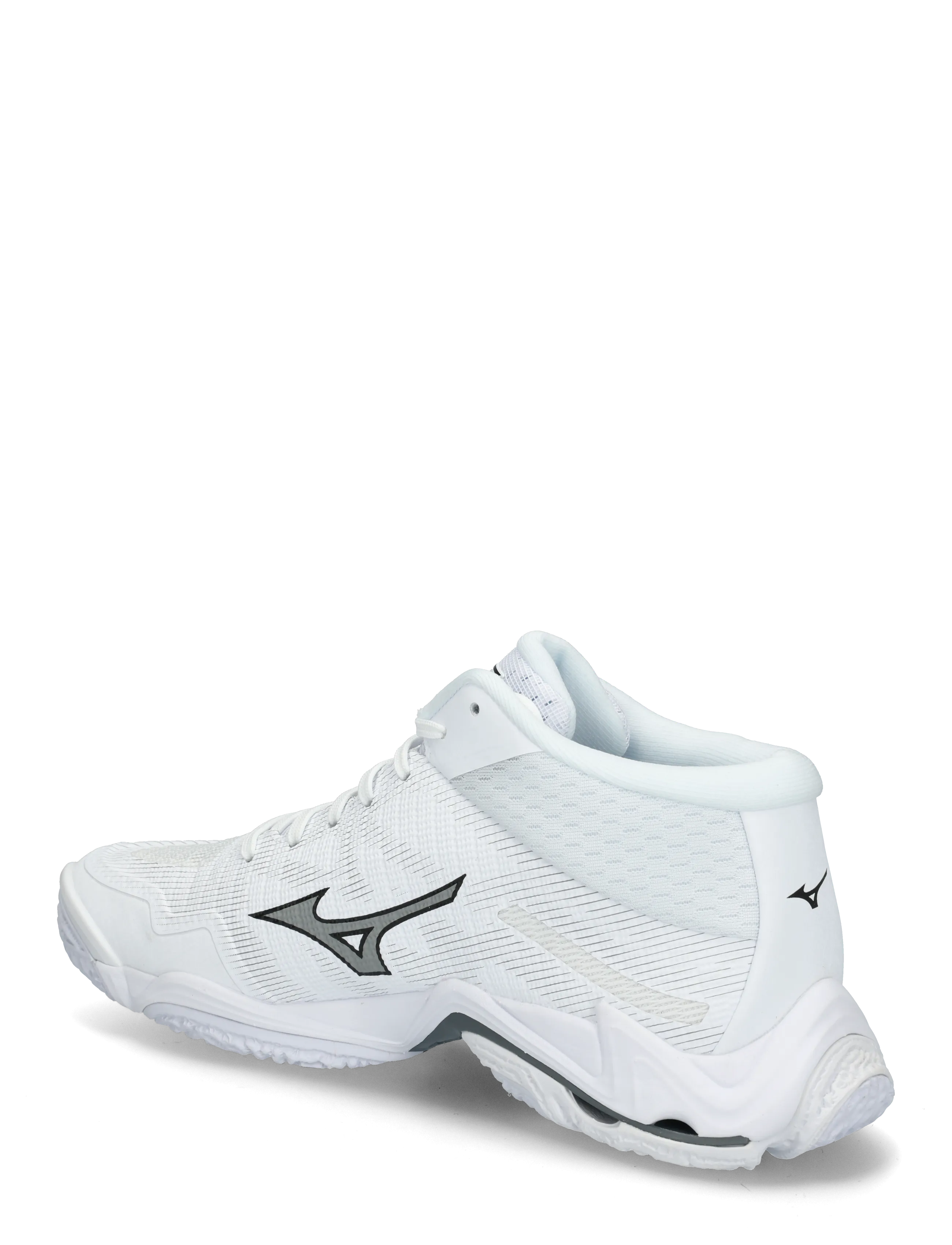 Mizuno - WAVE LIGHTNING ELITE MID(U) - indendørs sportssko - white/ultimate gray/black - 1