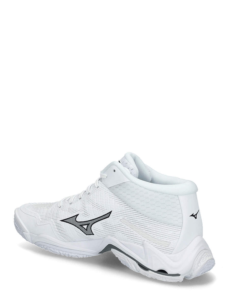 Mizuno - WAVE LIGHTNING ELITE MID(U) - indendørs sportssko - white/ultimate gray/black - 1