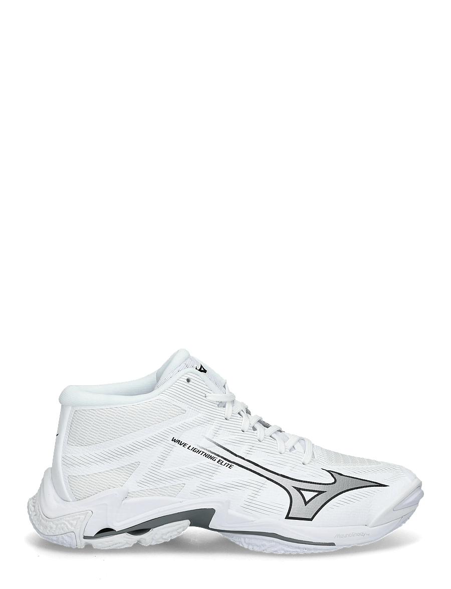 Mizuno - WAVE LIGHTNING ELITE MID(U) - indendørs sportssko - white/ultimate gray/black - 2