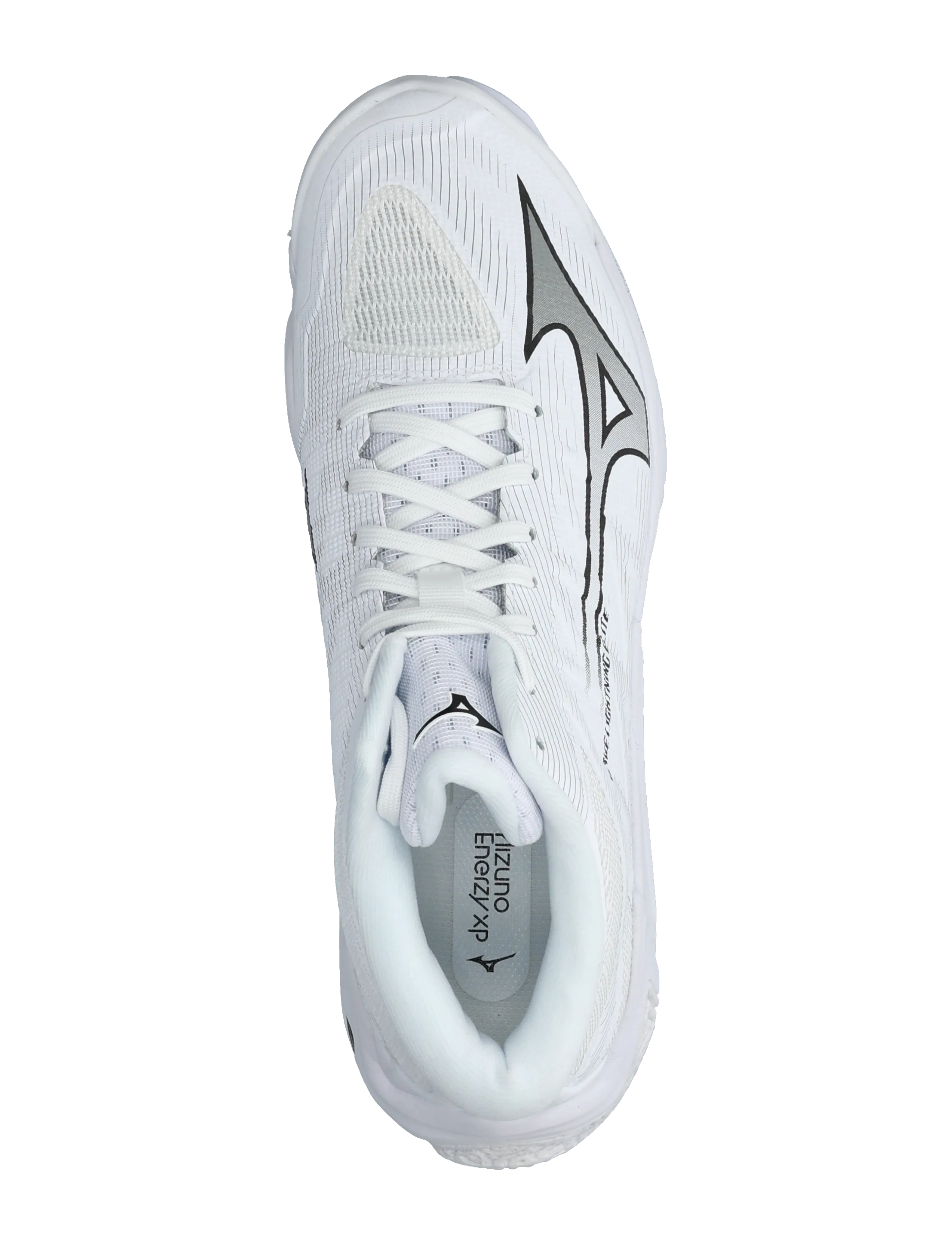 Mizuno - WAVE LIGHTNING ELITE MID(U) - indendørs sportssko - white/ultimate gray/black - 3