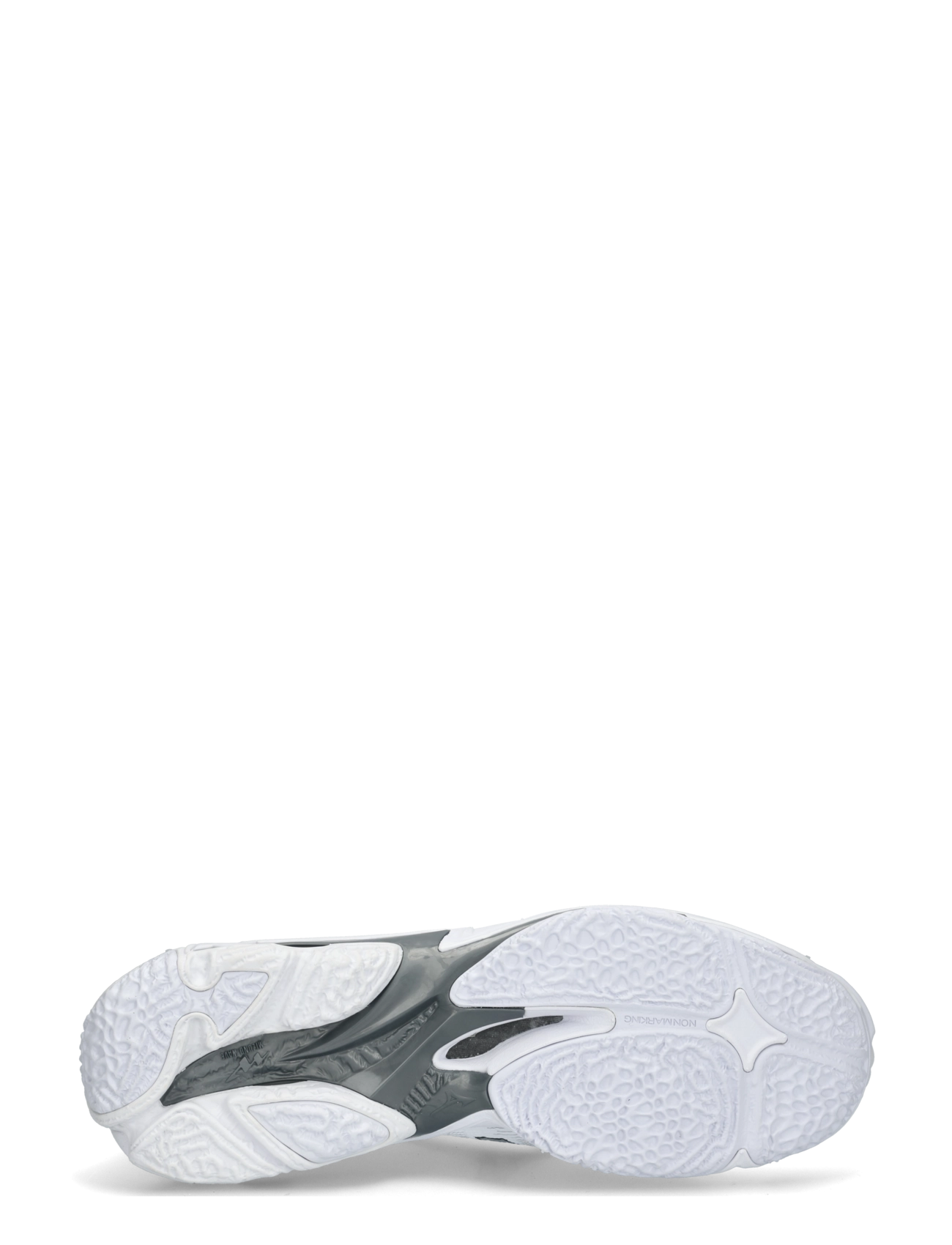 Mizuno - WAVE LIGHTNING ELITE MID(U) - indendørs sportssko - white/ultimate gray/black - 4