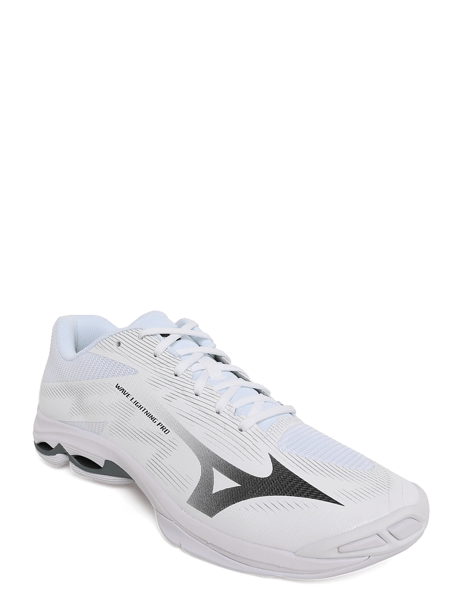 Mizuno - WAVE LIGHTNING PRO(U) - indendørs sportssko - white/black/ultimate gray - 0