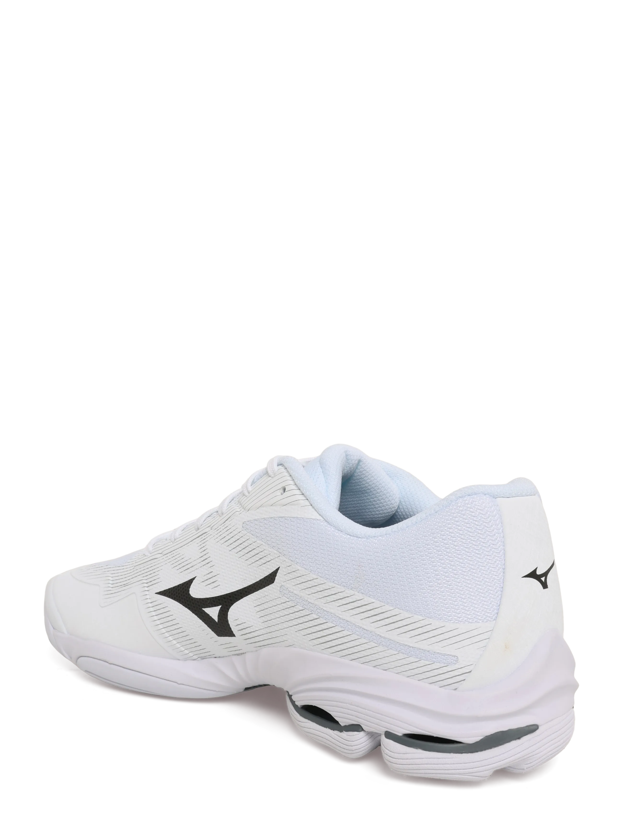 Mizuno - WAVE LIGHTNING PRO(U) - indendørs sportssko - white/black/ultimate gray - 1
