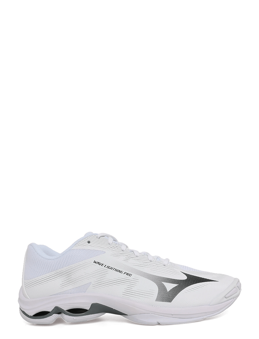 Mizuno - WAVE LIGHTNING PRO(U) - indendørs sportssko - white/black/ultimate gray - 2