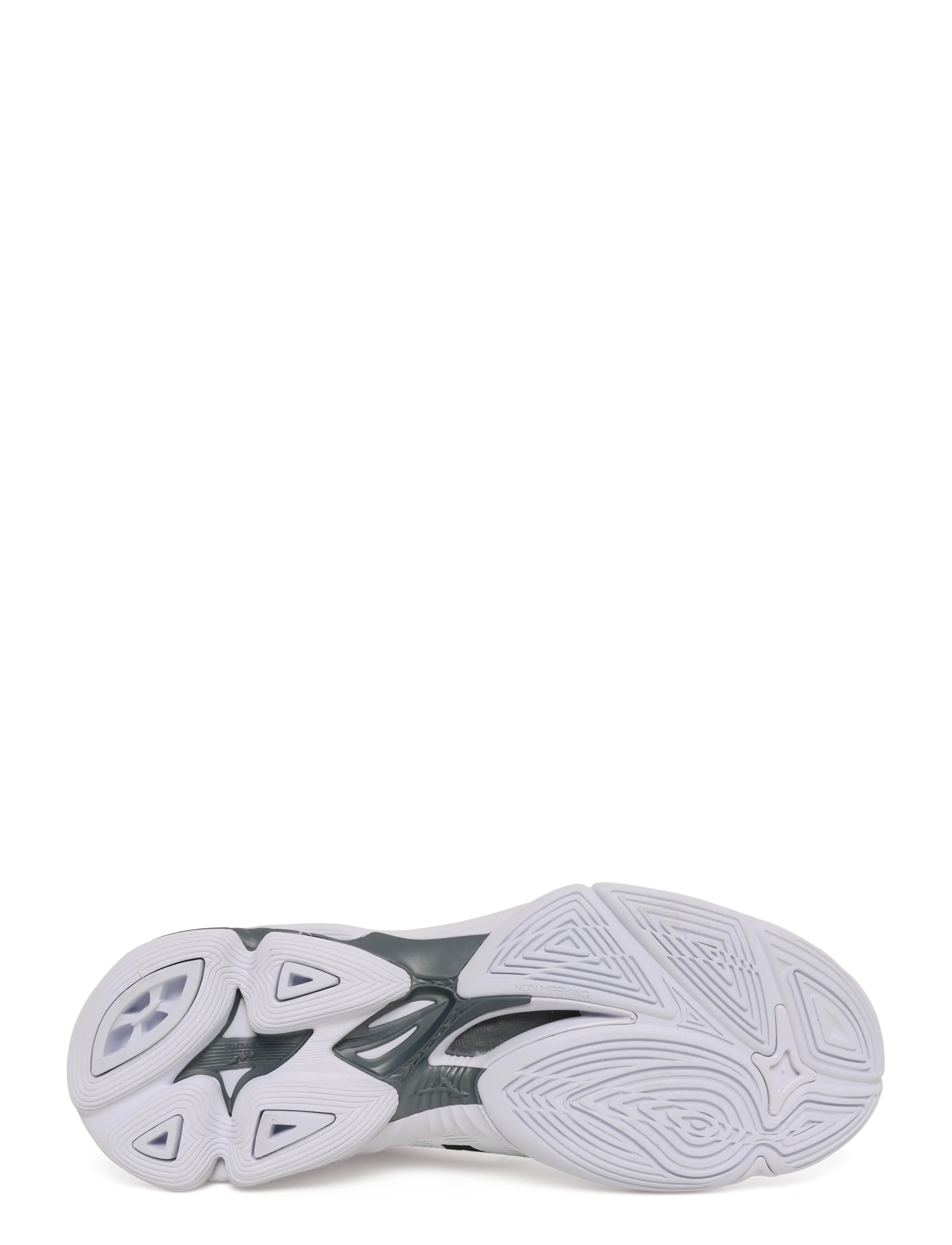 Mizuno - WAVE LIGHTNING PRO(U) - indendørs sportssko - white/black/ultimate gray - 4