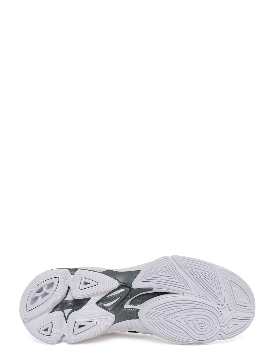 Mizuno - WAVE LIGHTNING PRO(U) - indendørs sportssko - white/black/ultimate gray - 4