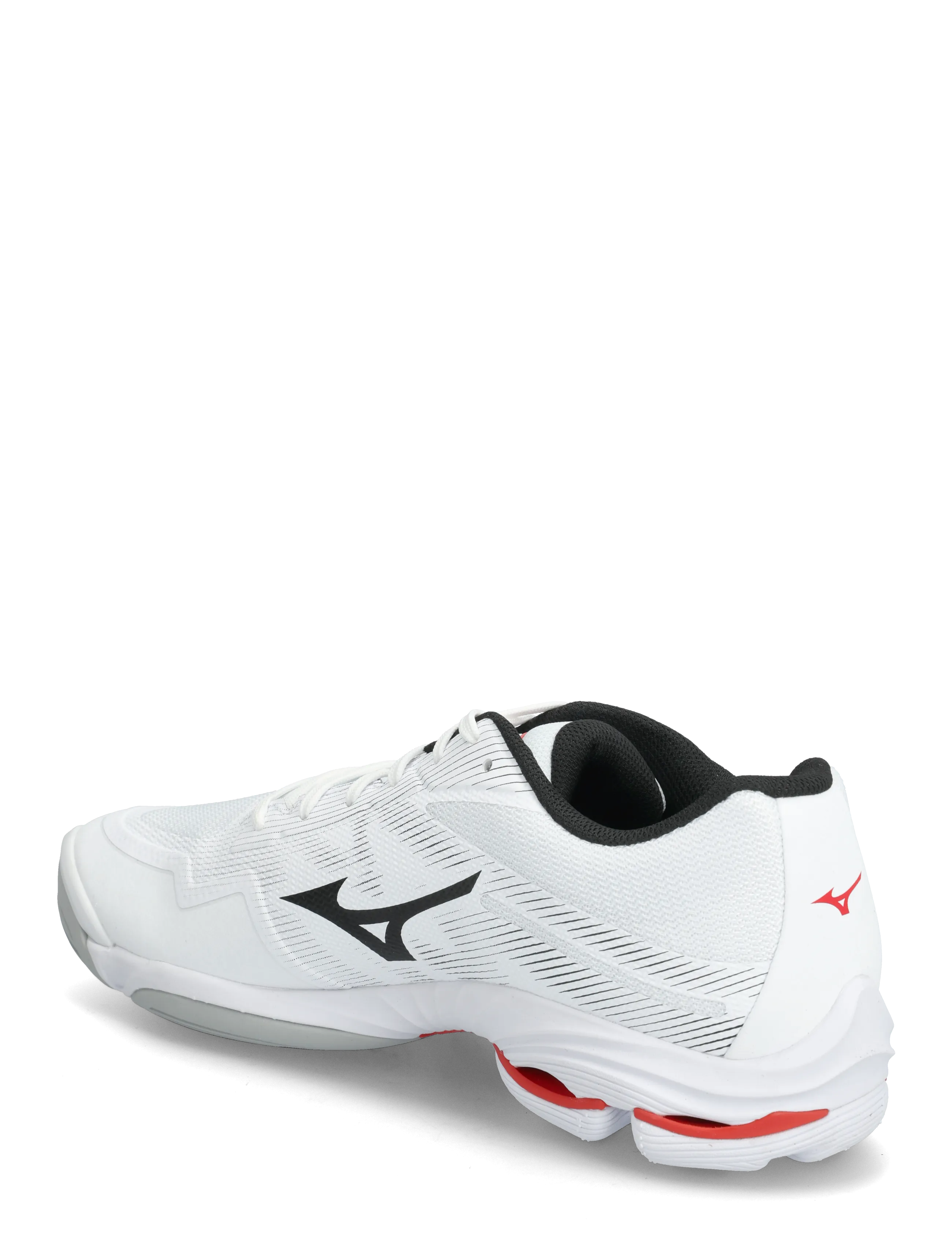 Mizuno - WAVE LIGHTNING PRO(U) - indoor-sportschuhe - white/black/fiery red - 2